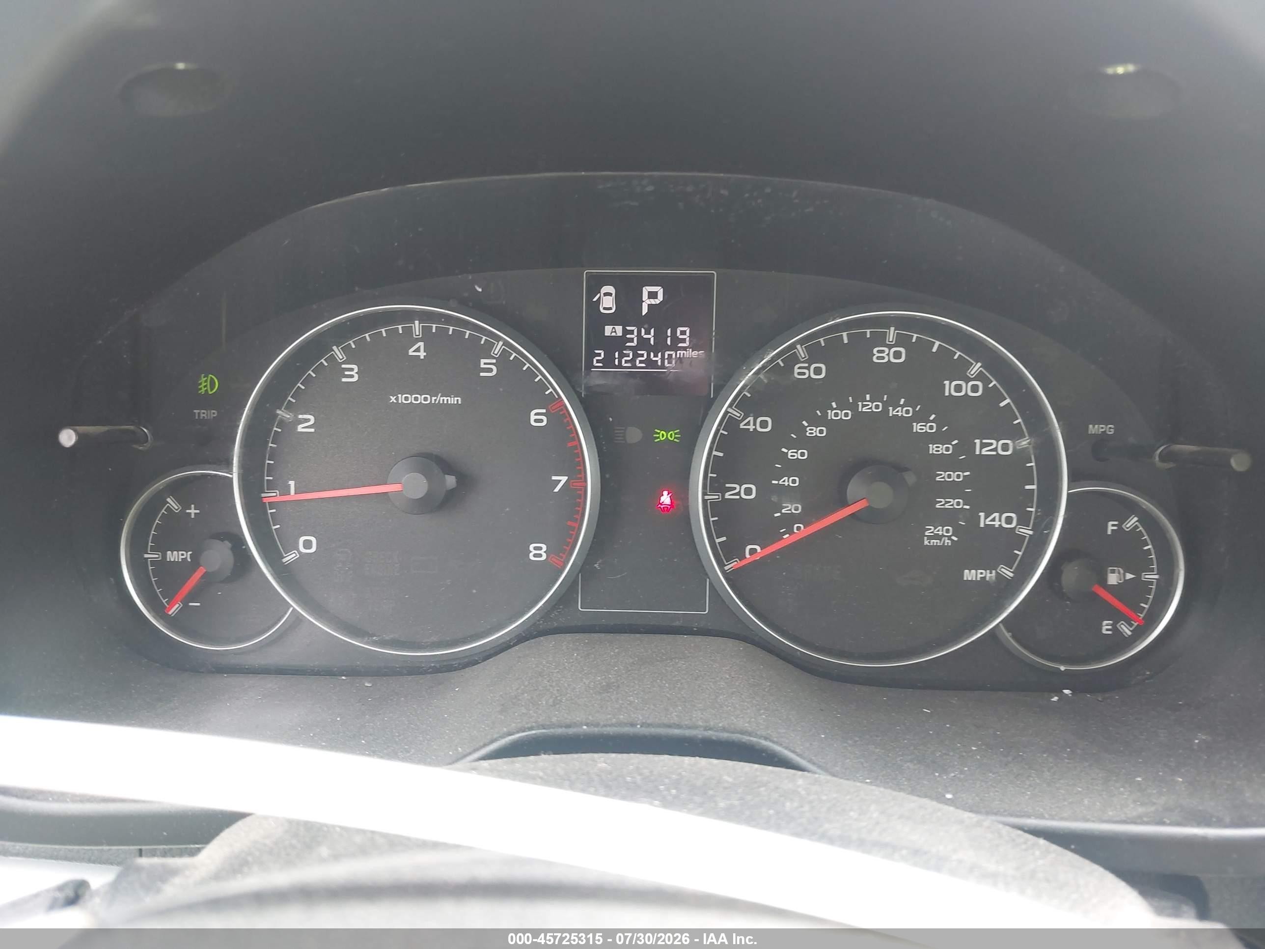 2014 Subaru Outback 2.5i Red vin: 4S4BRCAC3E3298165