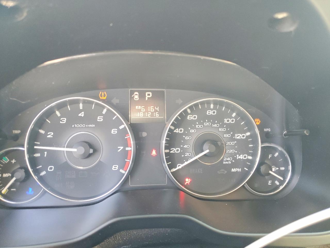 2012 Subaru Outback 2.5i Белый vin: 4S4BRCAC4C3210169
