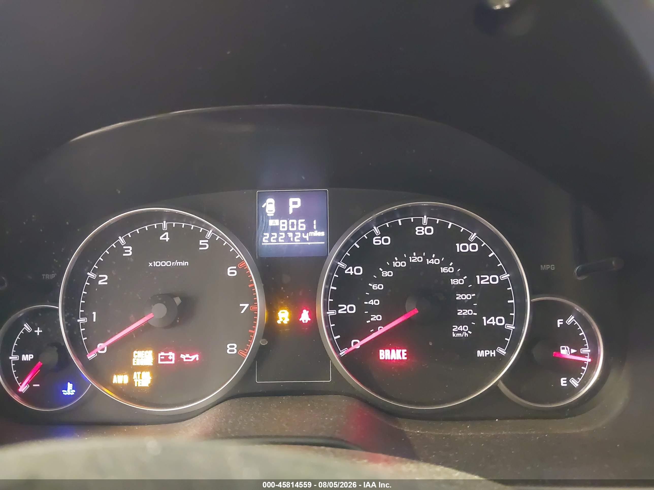 2013 Subaru Outback 2.5i Серебряный vin: 4S4BRCAC4D3211839