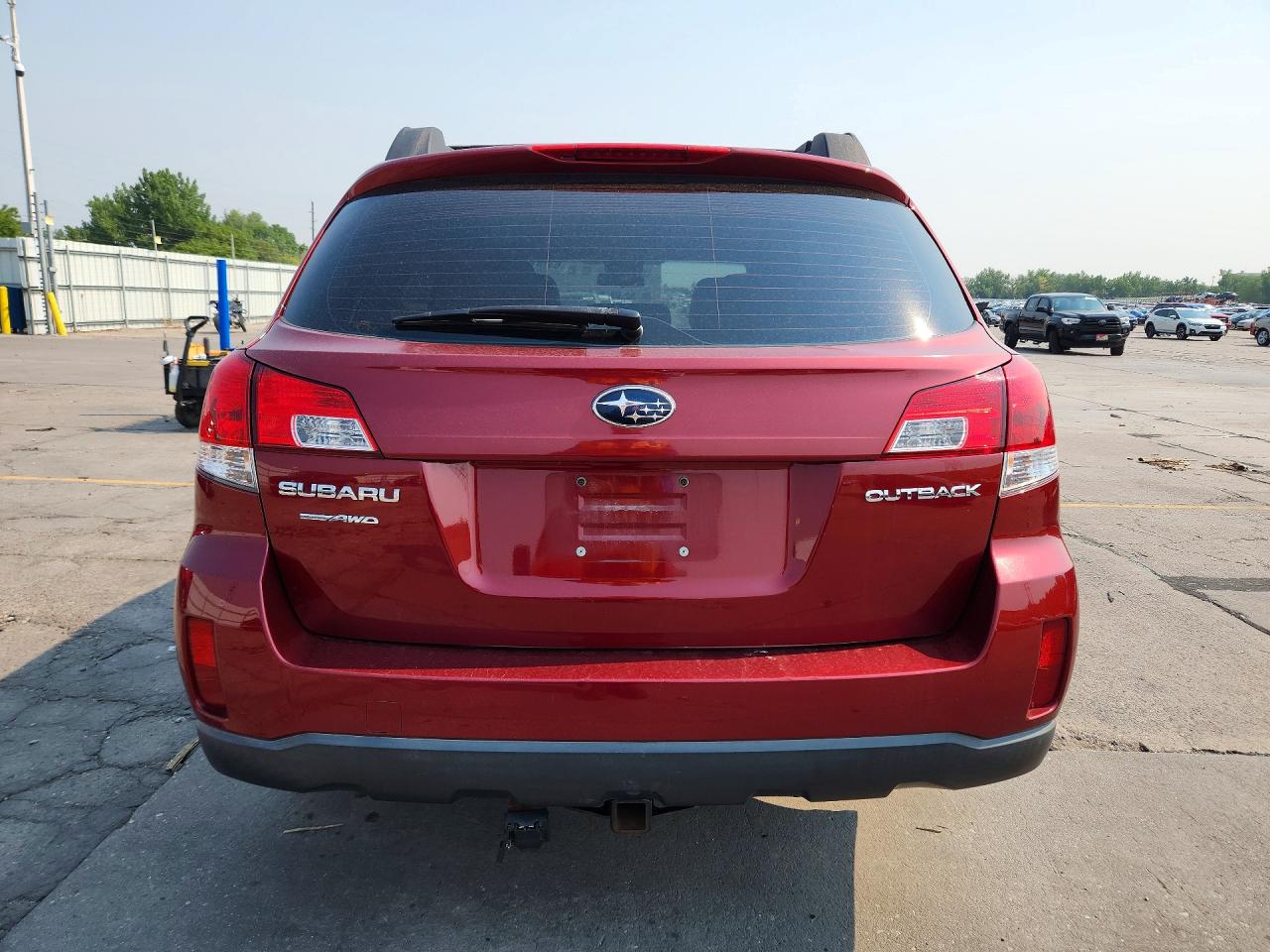 2014 Subaru Outback 2.5i Темно-бордовый vin: 4S4BRCAC4E3313353