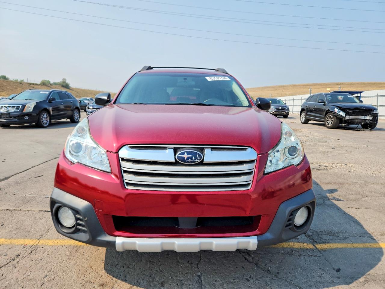 2014 Subaru Outback 2.5i Темно-бордовый vin: 4S4BRCAC4E3313353