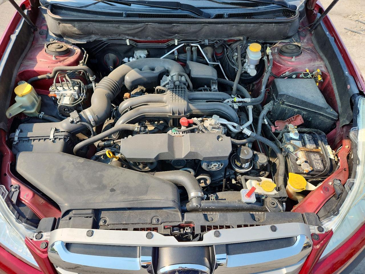 2014 Subaru Outback 2.5i Темно-бордовый vin: 4S4BRCAC4E3313353