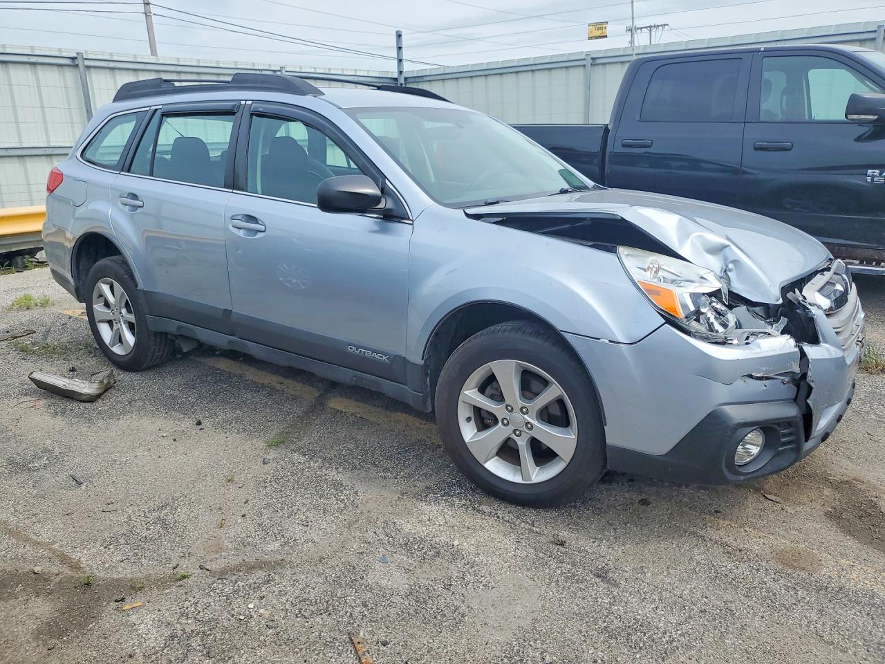 2014 Subaru Outback 2.5i Blue vin: 4S4BRCAC5E3218395