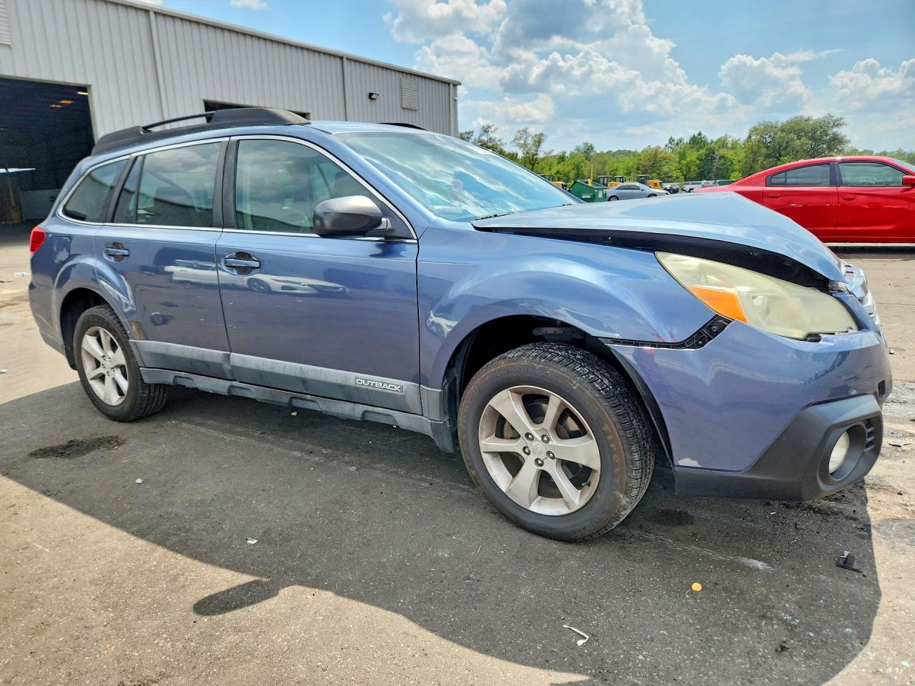 2014 Subaru Outback 2.5i Blue vin: 4S4BRCAC5E3260307