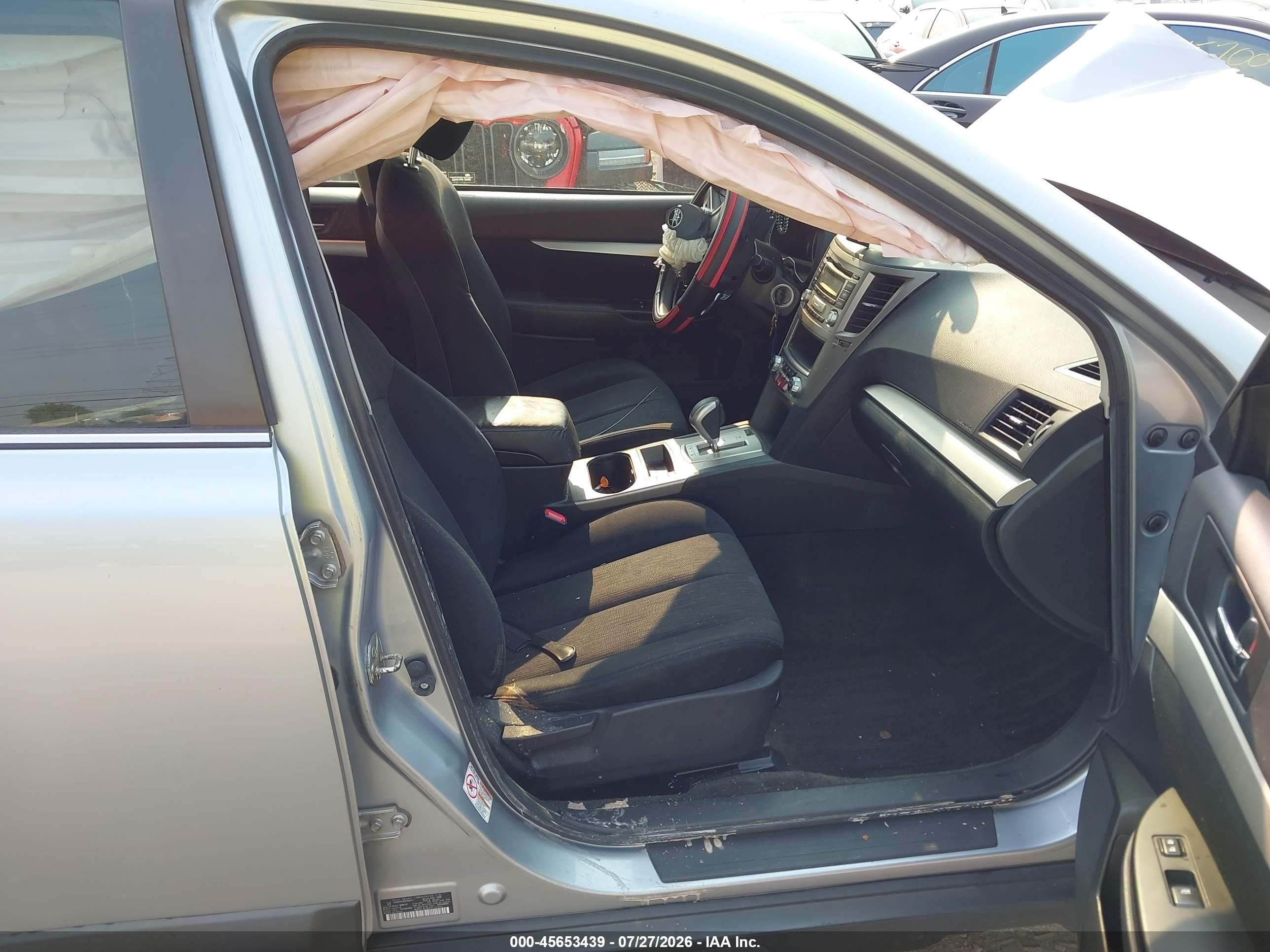 2013 Subaru Outback 2.5i Gray vin: 4S4BRCAC6D3265241