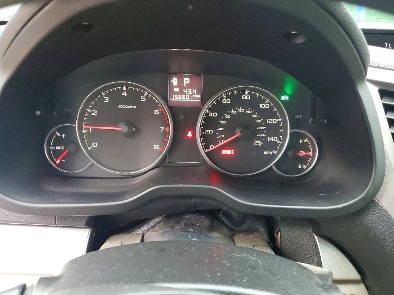2013 Subaru Outback 2.5i Красный vin: 4S4BRCAC6D3305513