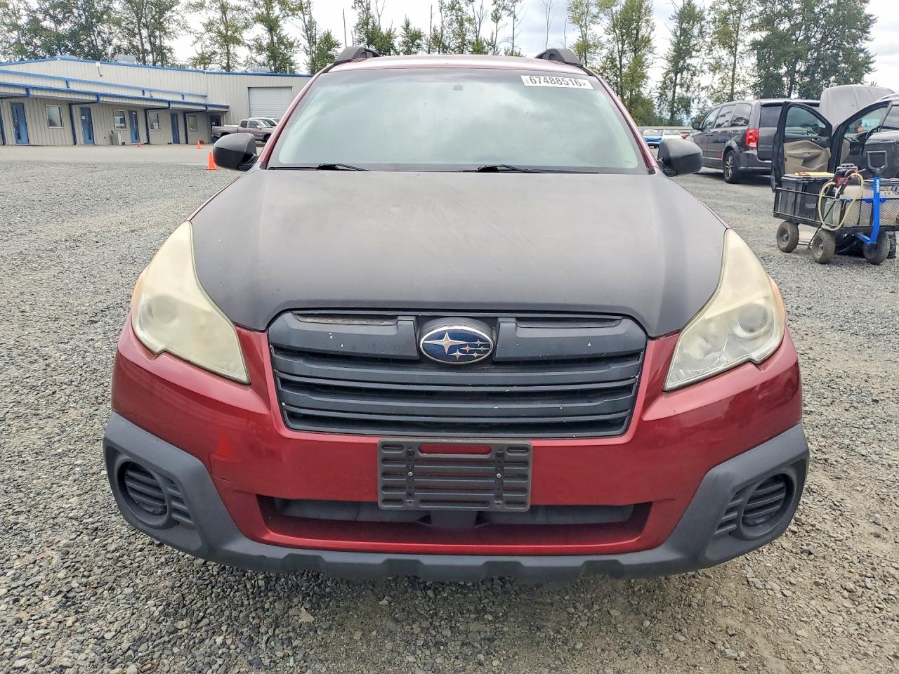 2013 Subaru Outback 2.5i Красный vin: 4S4BRCAC6D3305513
