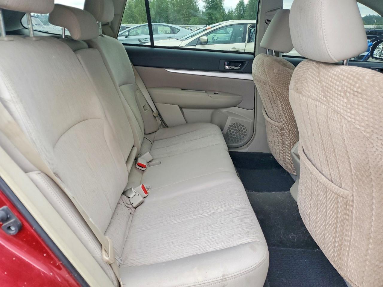2013 Subaru Outback 2.5i Красный vin: 4S4BRCAC6D3305513