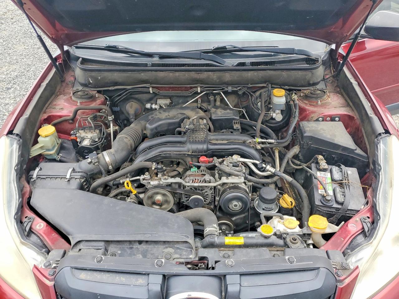 2013 Subaru Outback 2.5i Красный vin: 4S4BRCAC6D3305513