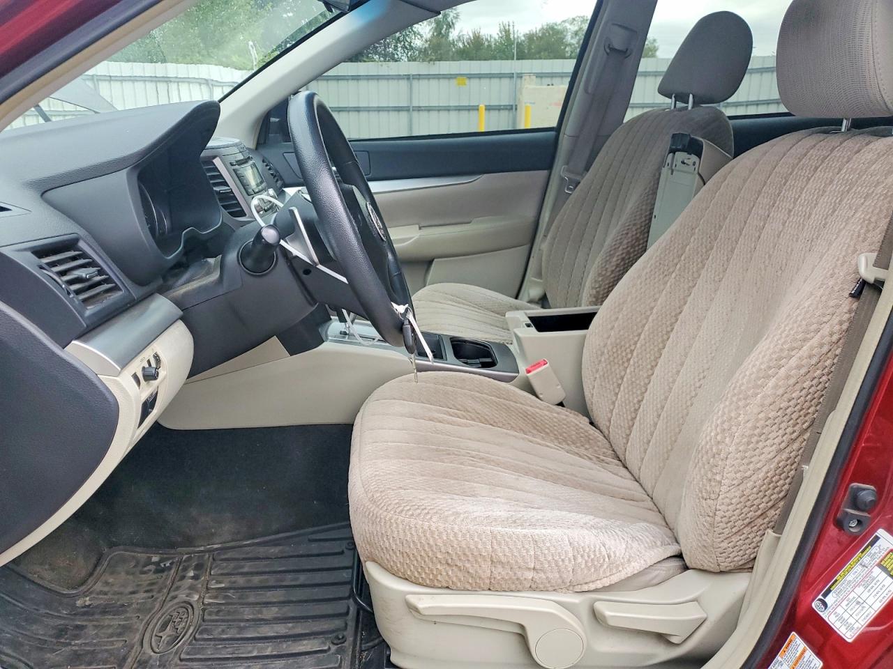 2013 Subaru Outback 2.5i Красный vin: 4S4BRCAC6D3305513