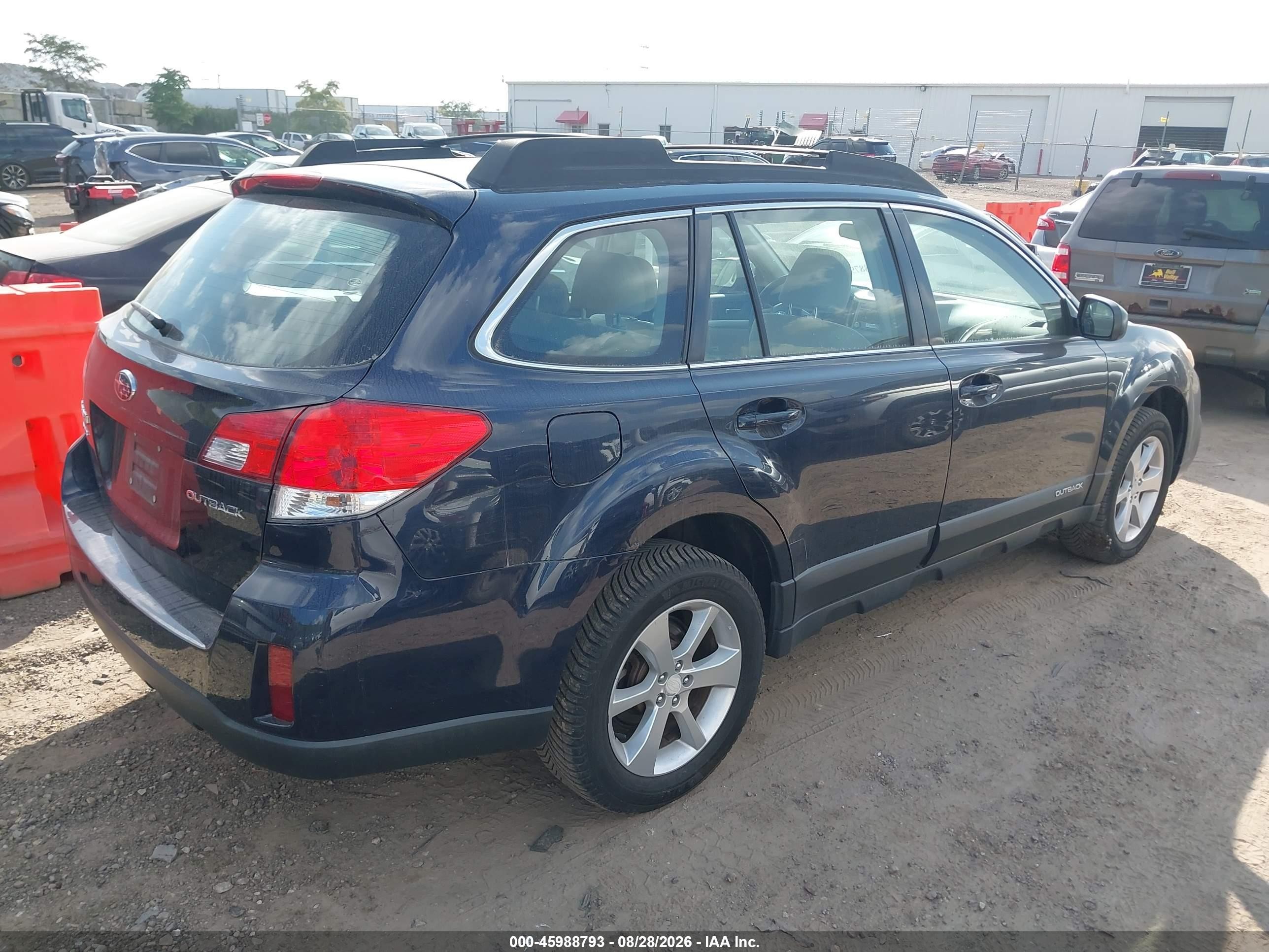 2014 Subaru Outback 2.5i Black vin: 4S4BRCAC6E3247520