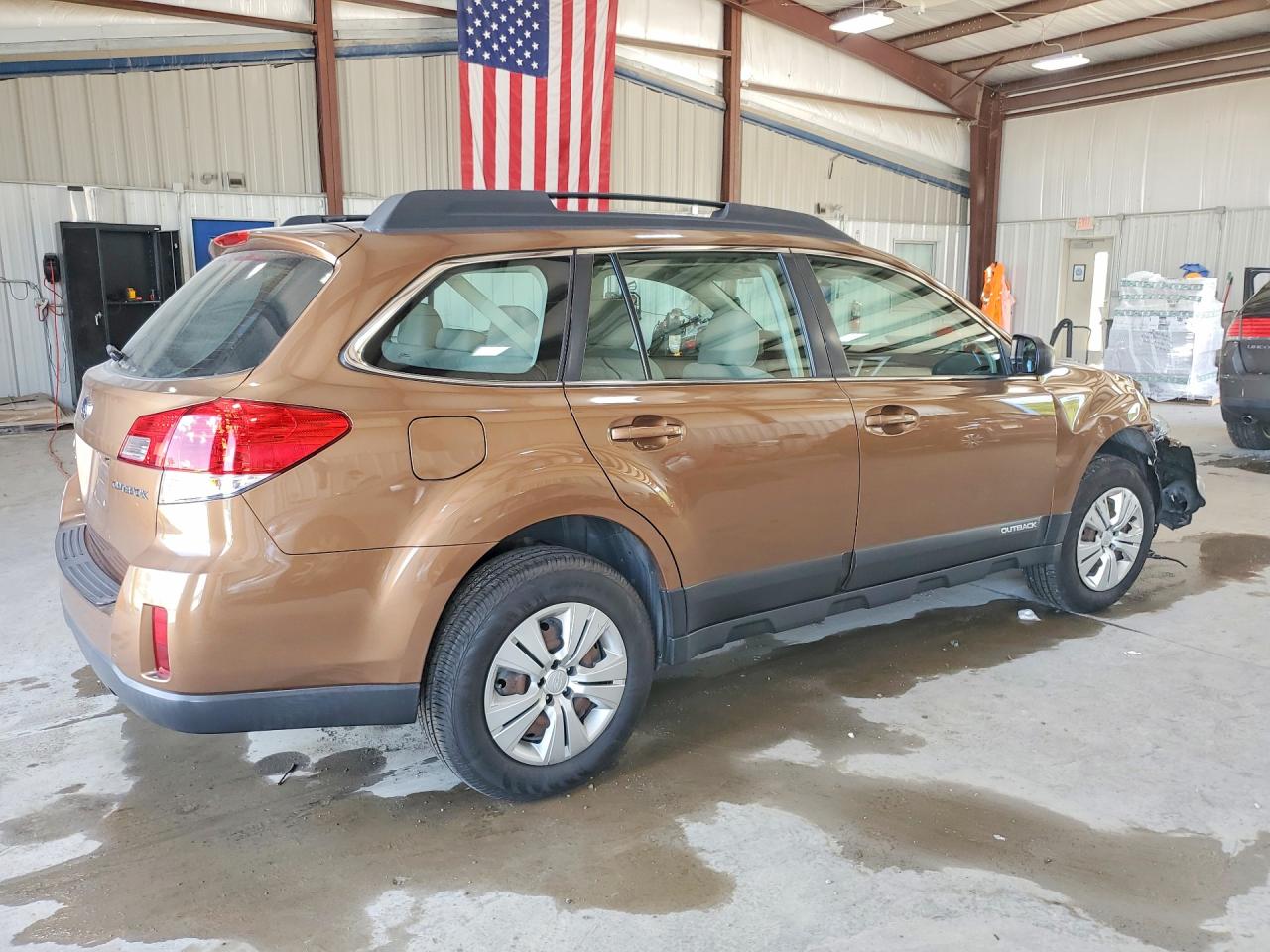 2013 Subaru Outback 2.5i Brown vin: 4S4BRCAC7D3249517