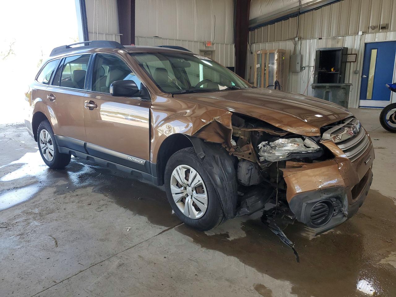 2013 Subaru Outback 2.5i Brown vin: 4S4BRCAC7D3249517