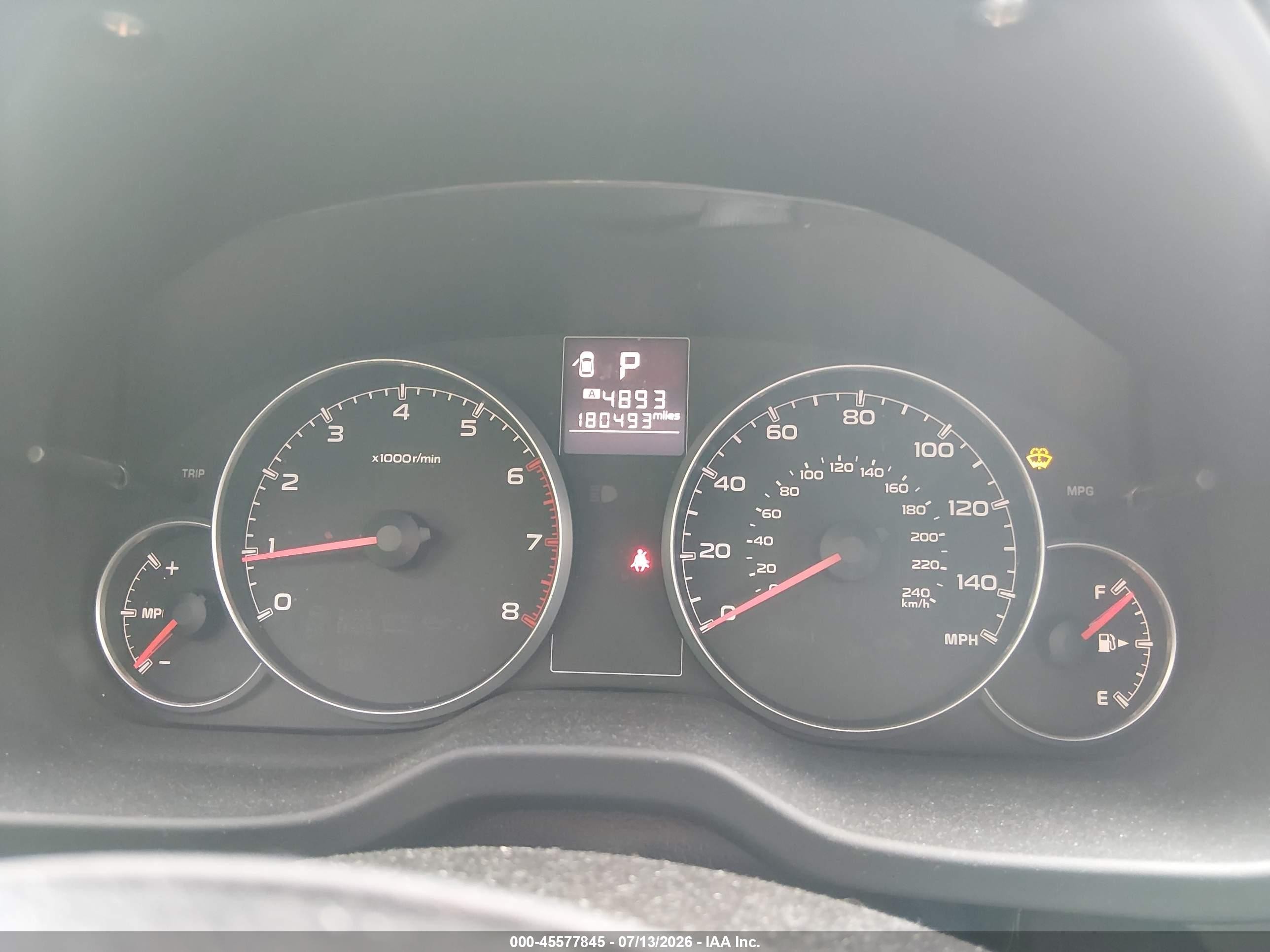 2013 Subaru Outback 2.5i Silver vin: 4S4BRCAC7D3306427