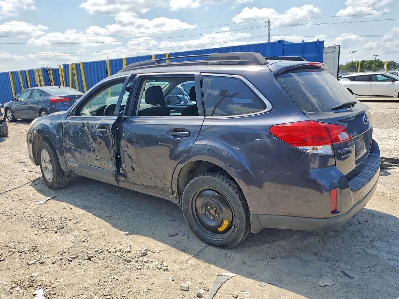 2012 Subaru Outback 2.5i Gray vin: 4S4BRCAC8C3289846