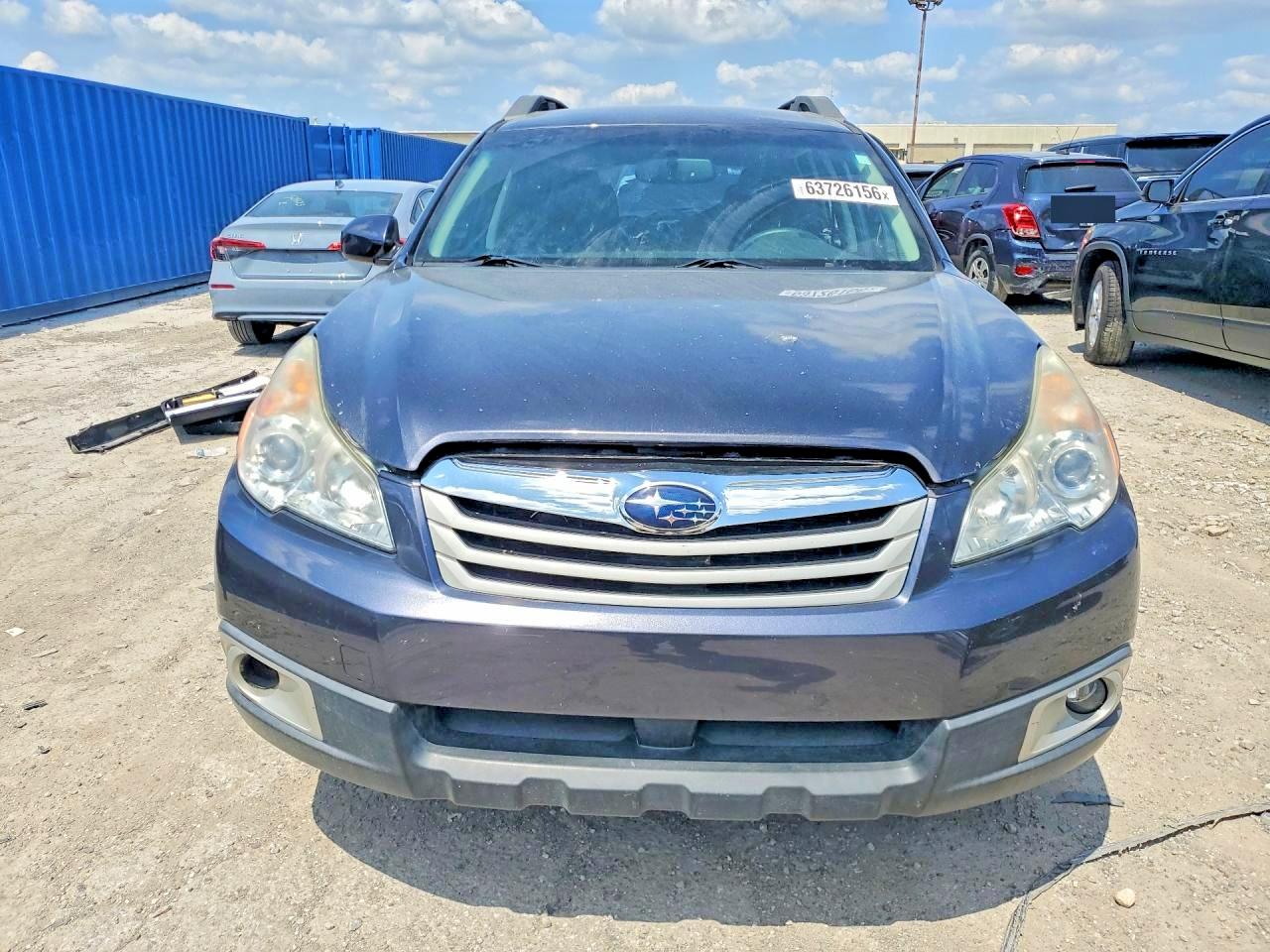 2012 Subaru Outback 2.5i Gray vin: 4S4BRCAC8C3289846