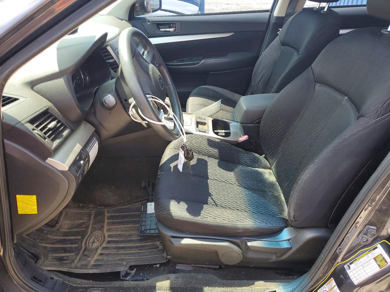 2012 Subaru Outback 2.5i Gray vin: 4S4BRCAC8C3289846