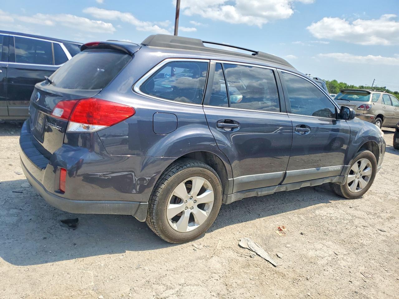 2012 Subaru Outback 2.5i Gray vin: 4S4BRCAC8C3289846