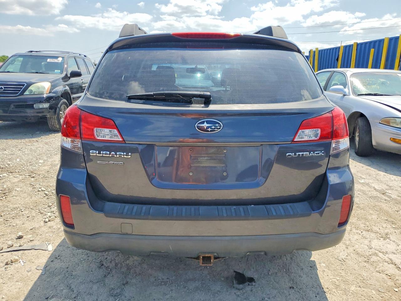 2012 Subaru Outback 2.5i Gray vin: 4S4BRCAC8C3289846