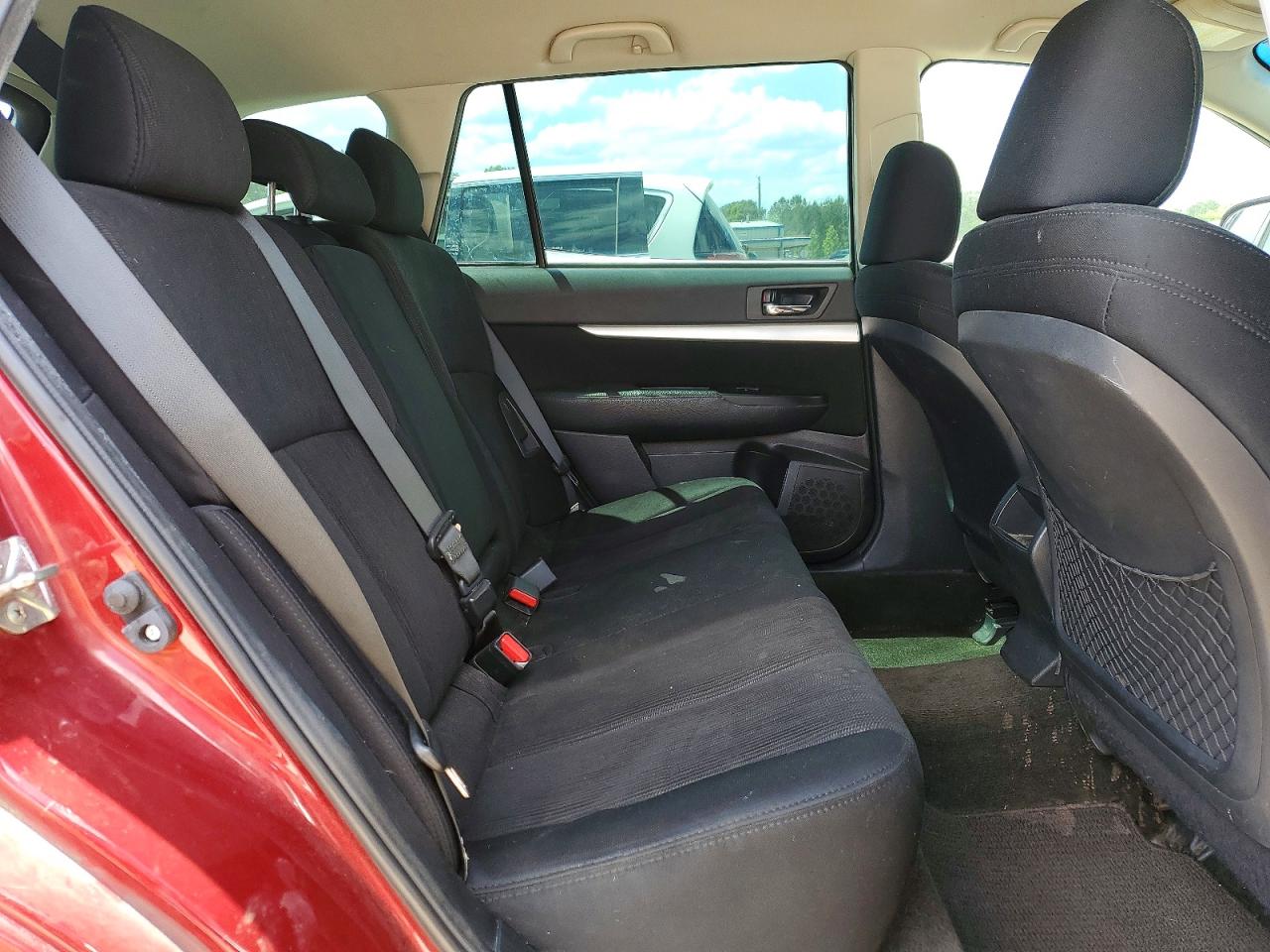 2013 Subaru Outback 2.5i Burgundy vin: 4S4BRCAC8D3240082