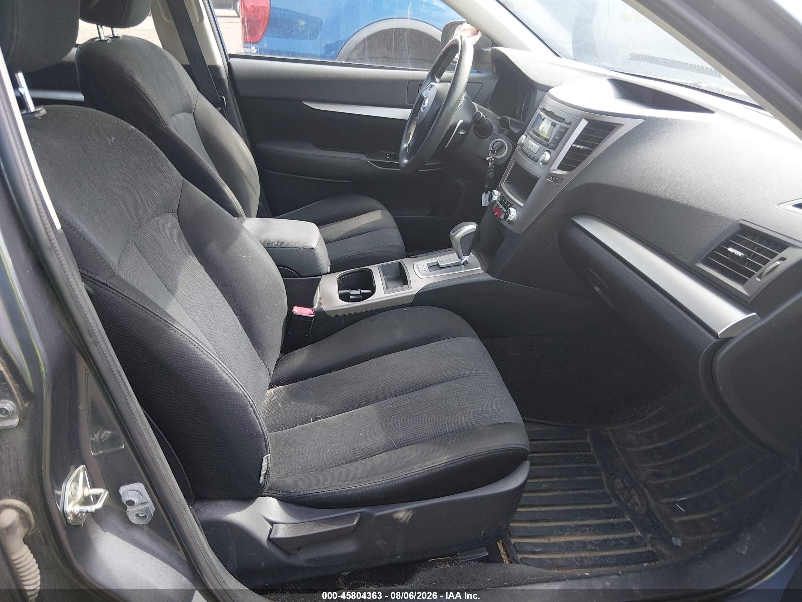 2014 Subaru Outback 2.5i Gray vin: 4S4BRCAC8E3319205