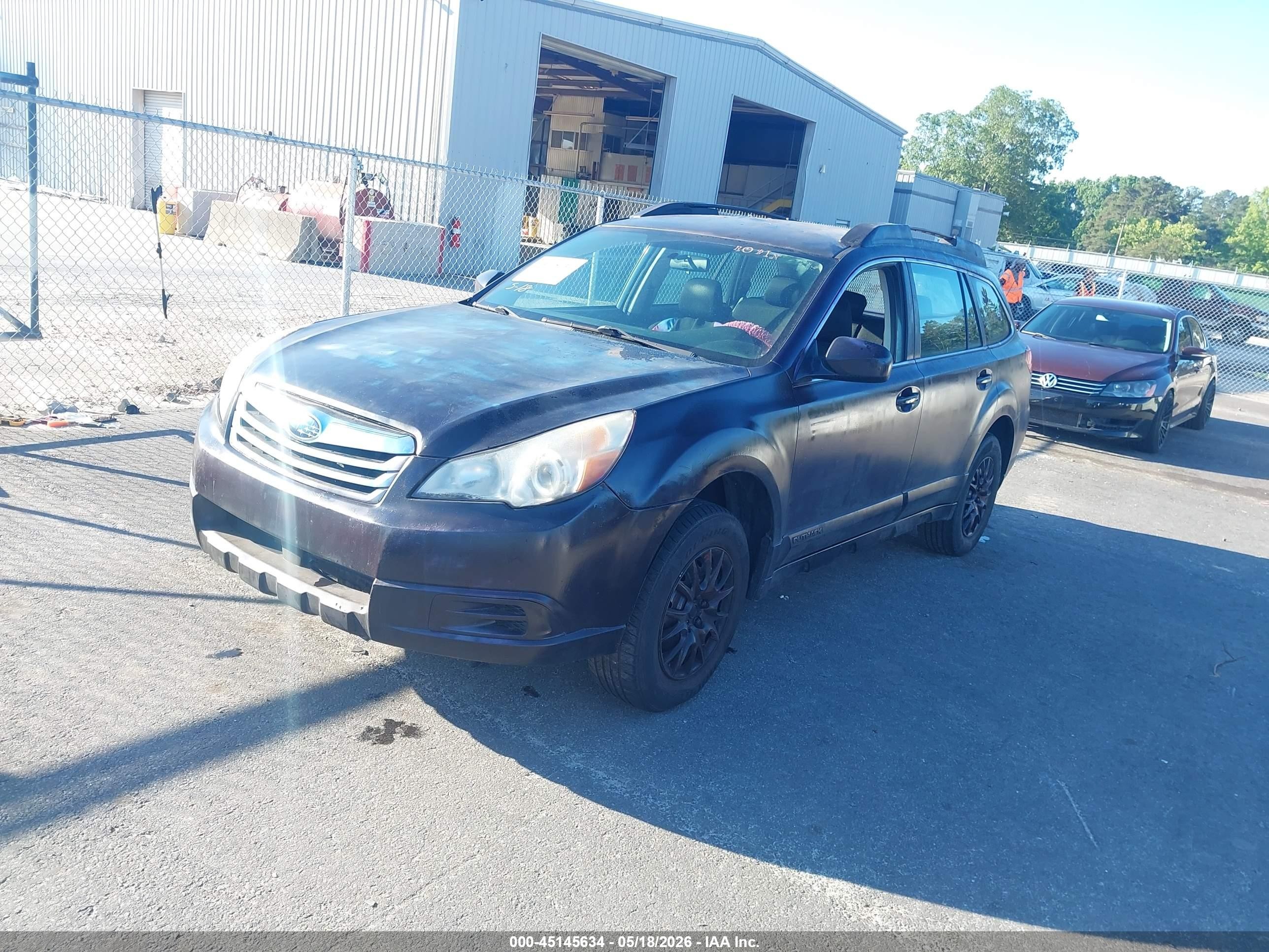 2010 Subaru Outback 2.5i Бордовый vin: 4S4BRCAC9A3362400