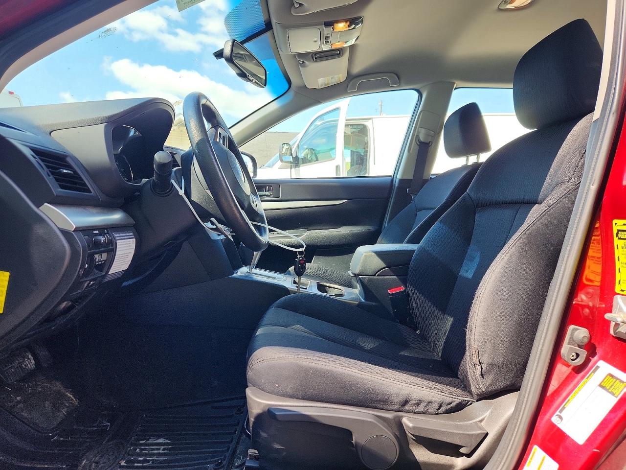2012 Subaru Outback 2.5i Red vin: 4S4BRCAC9C3288107