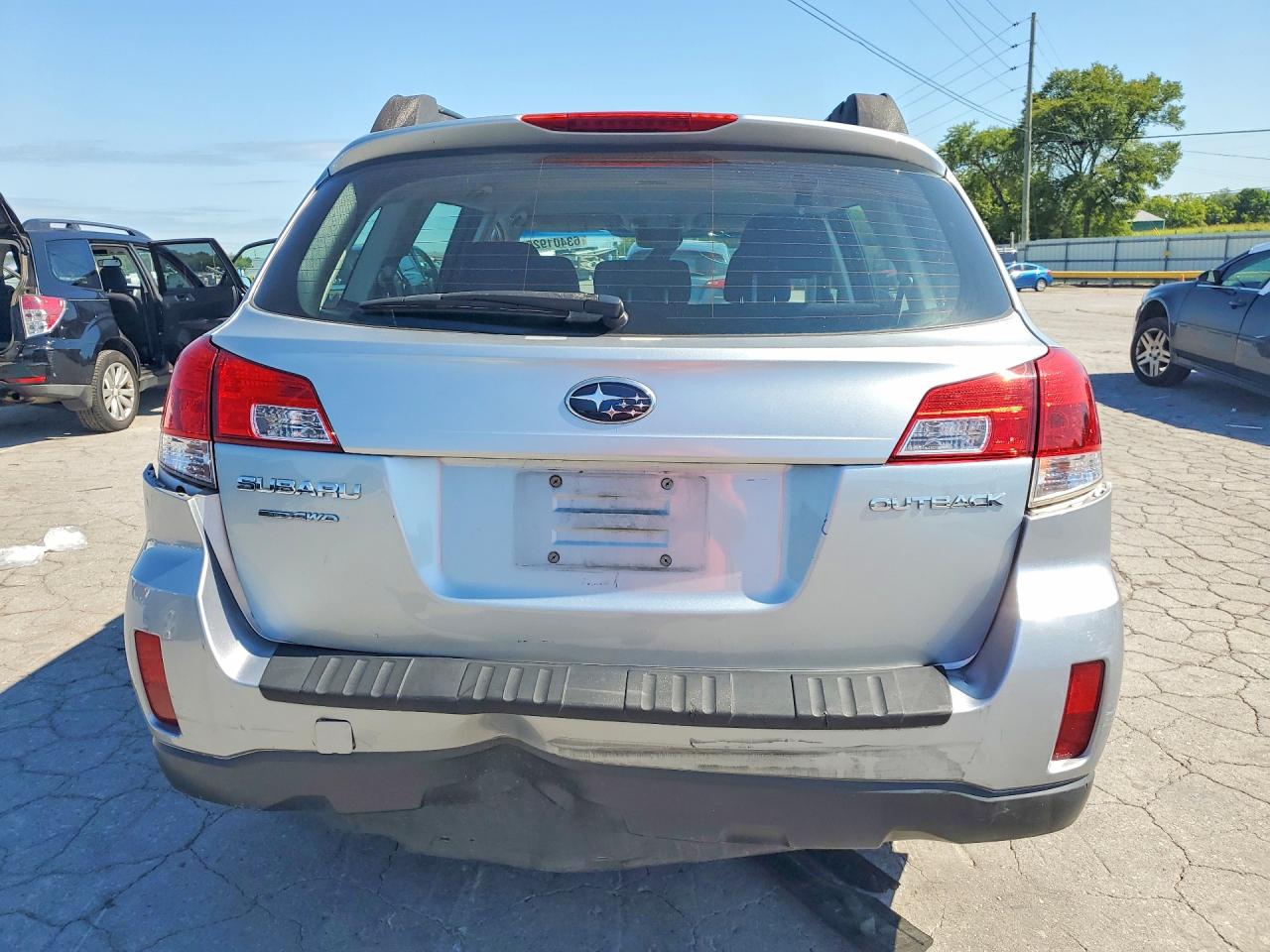 2013 Subaru Outback 2.5i Blue vin: 4S4BRCAC9D3253181