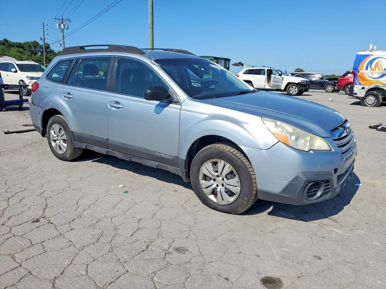 2013 Subaru Outback 2.5i Blue vin: 4S4BRCAC9D3253181