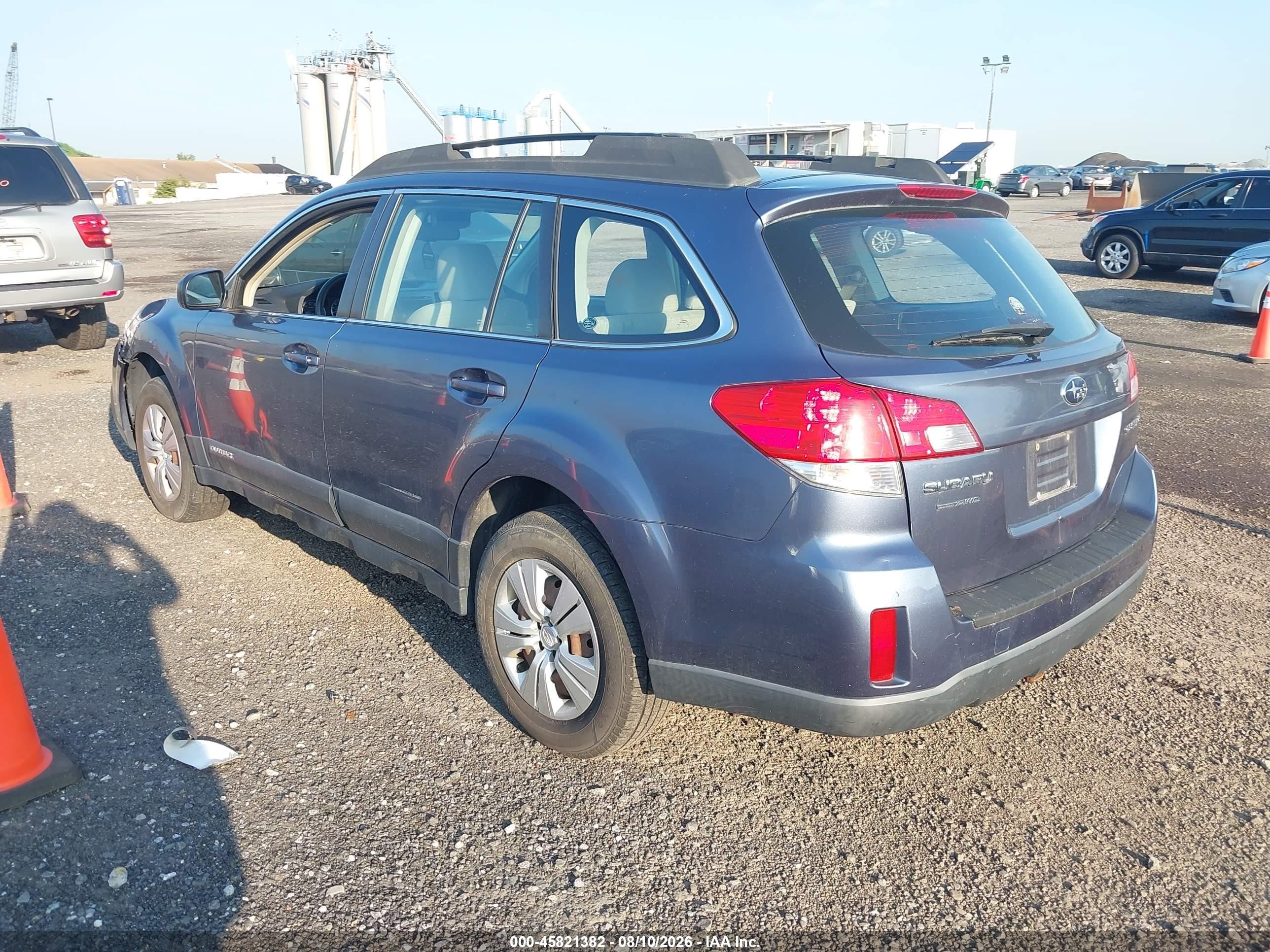 2013 Subaru Outback 2.5i Blue vin: 4S4BRCAC9D3295964
