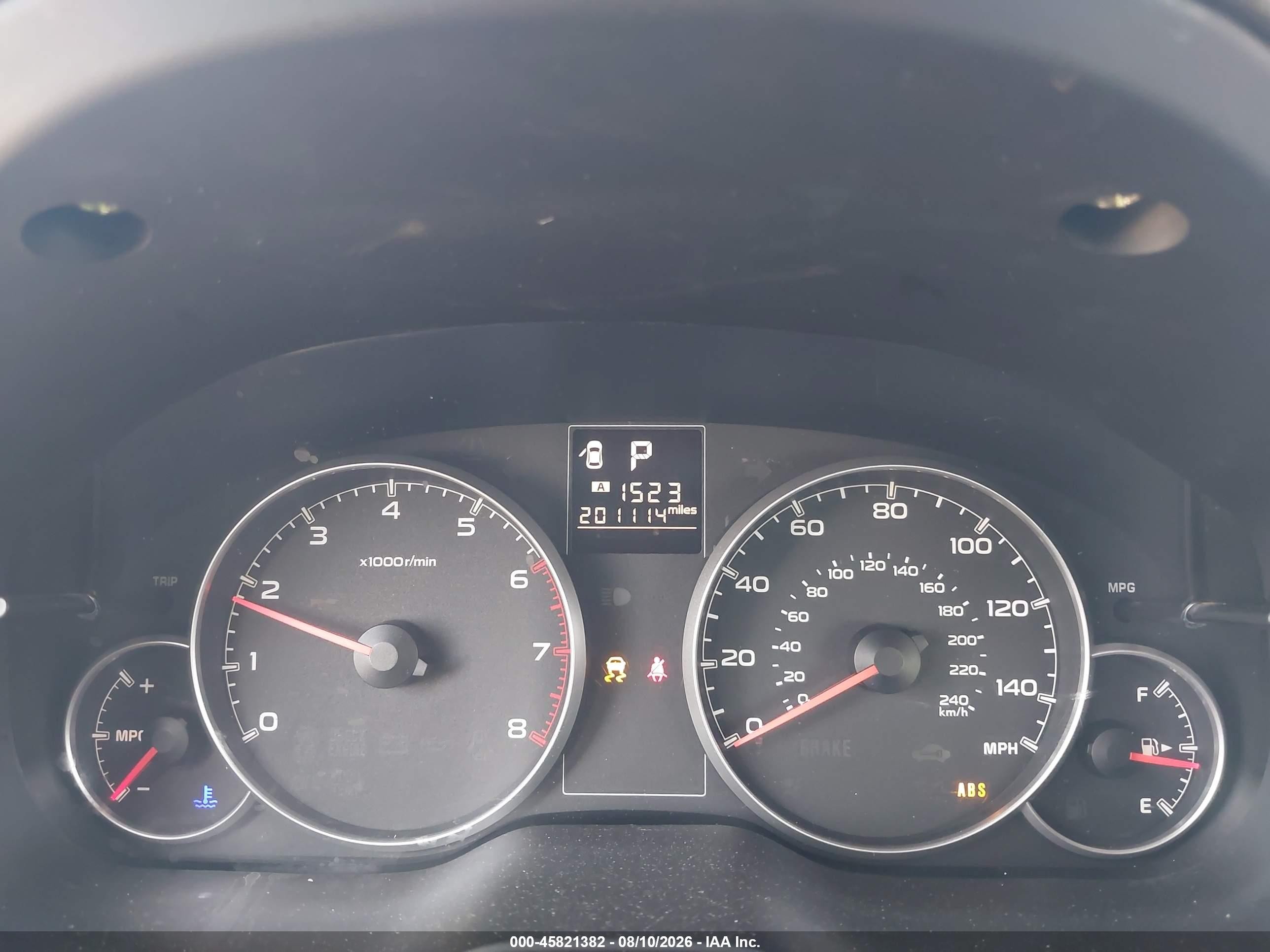 2013 Subaru Outback 2.5i Blue vin: 4S4BRCAC9D3295964