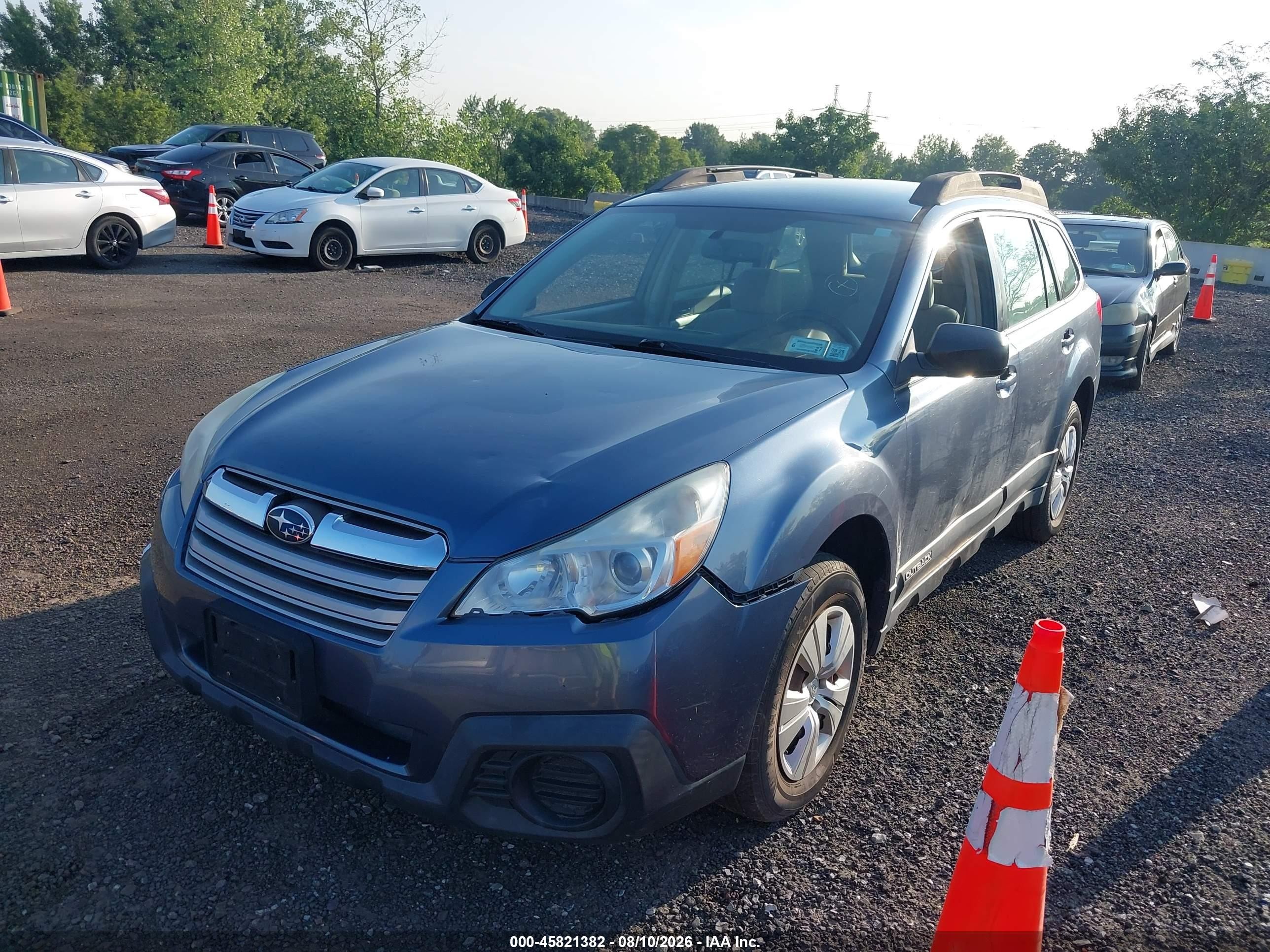 2013 Subaru Outback 2.5i Blue vin: 4S4BRCAC9D3295964