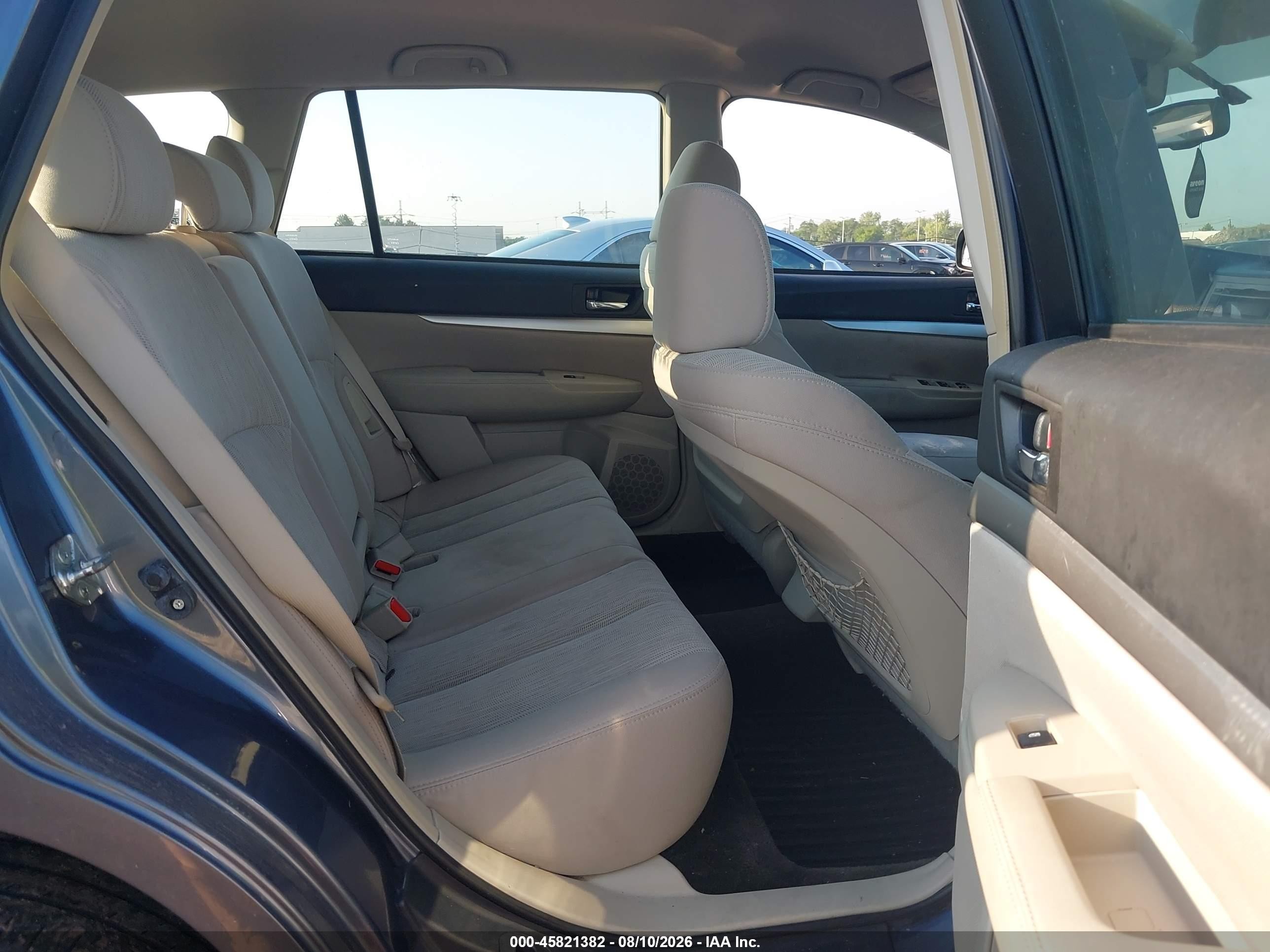2013 Subaru Outback 2.5i Blue vin: 4S4BRCAC9D3295964
