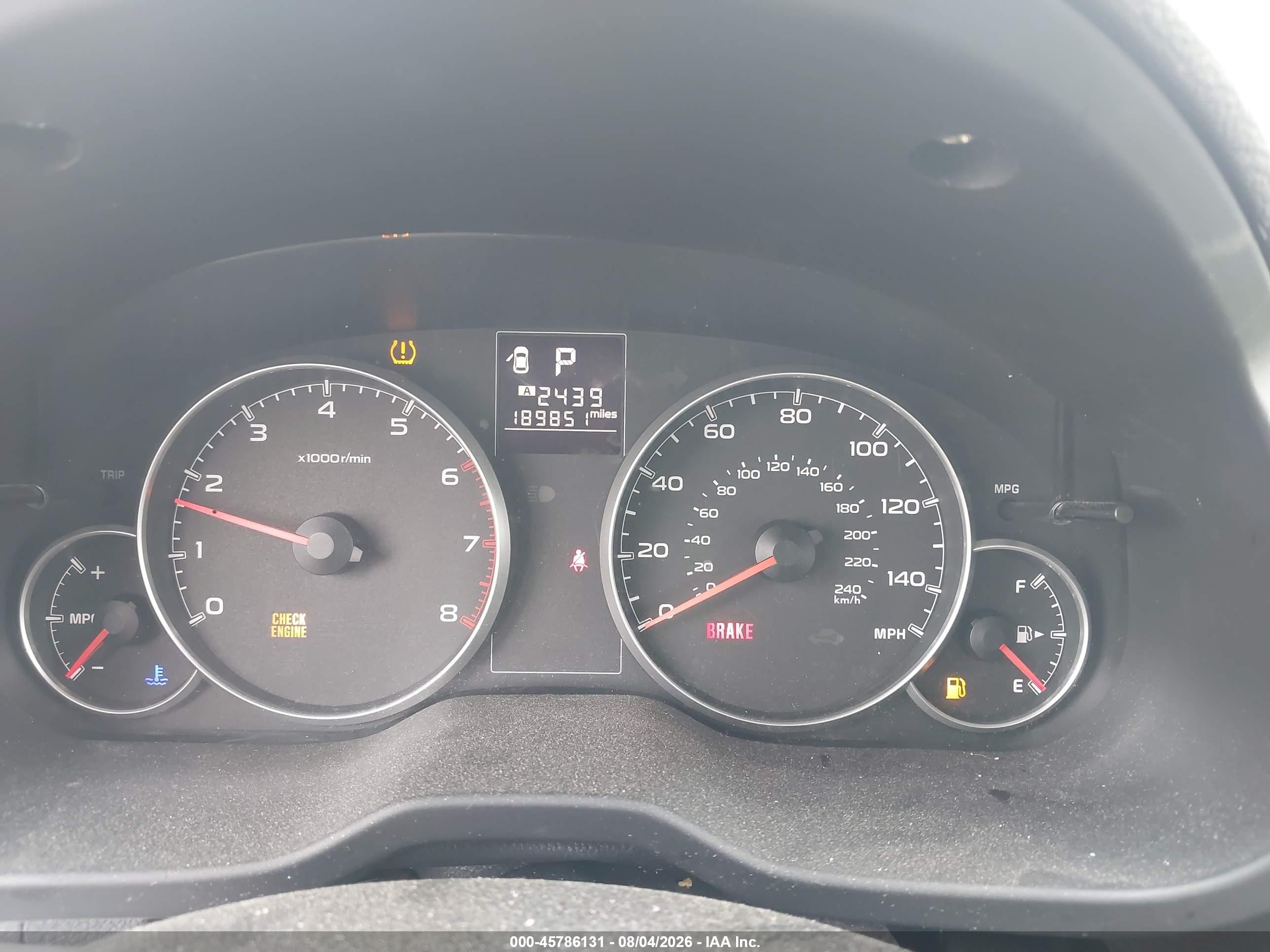2014 Subaru Outback 2.5i Blue vin: 4S4BRCAC9E3285551