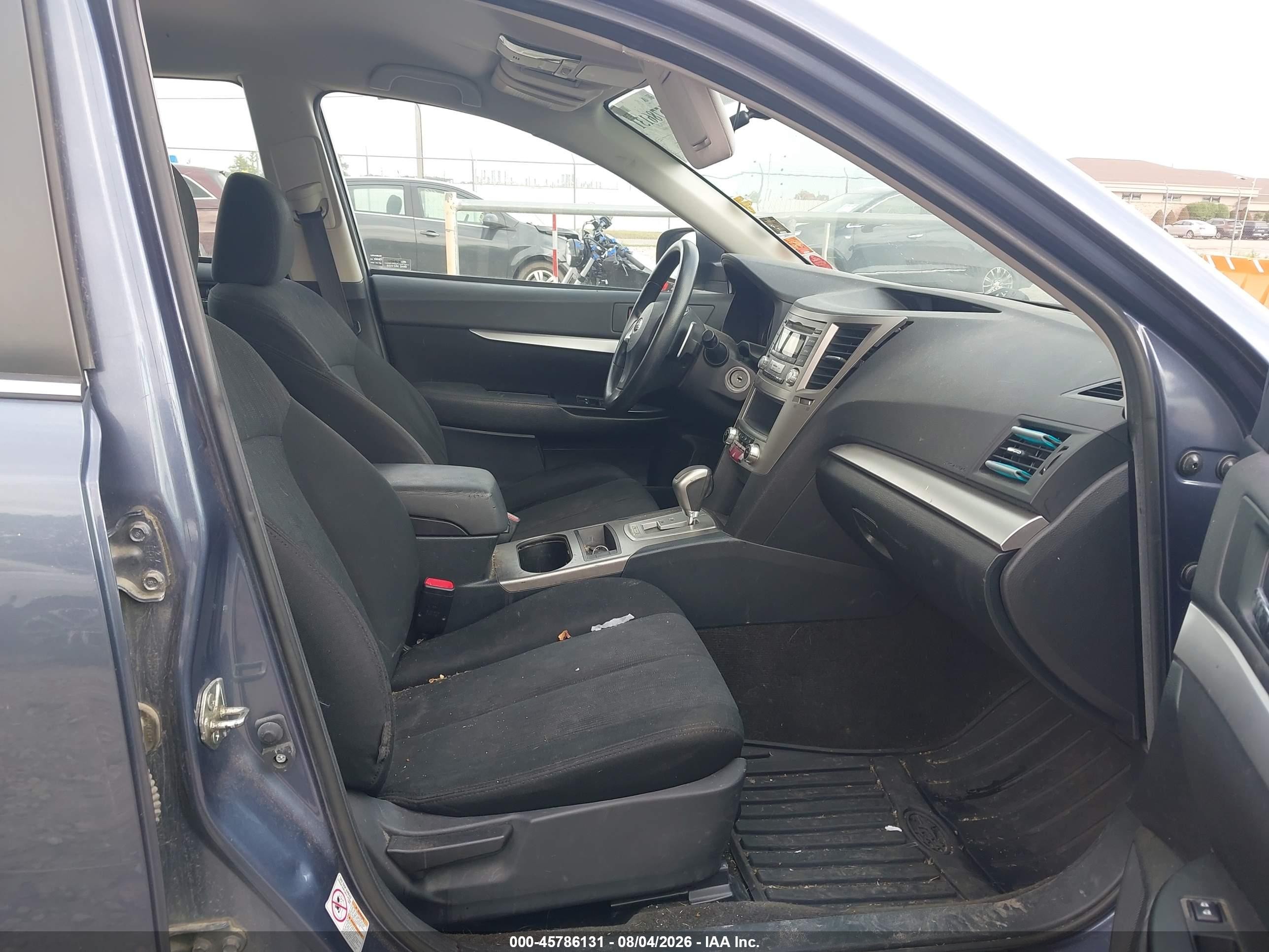 2014 Subaru Outback 2.5i Blue vin: 4S4BRCAC9E3285551