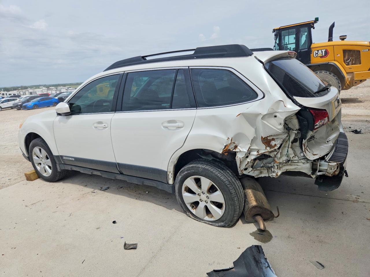 2012 Subaru Outback 2.5i Белый vin: 4S4BRCACXC3289539