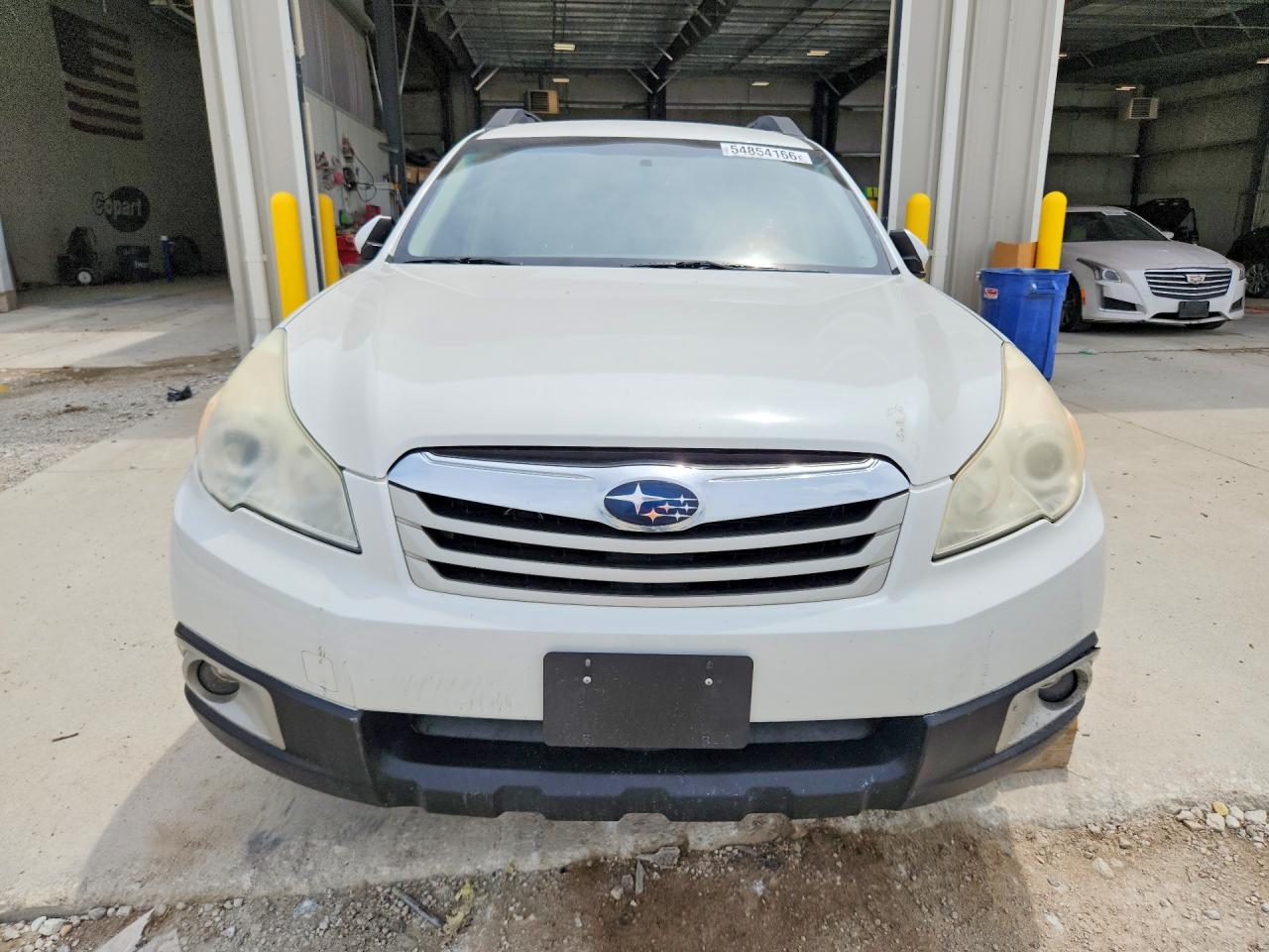2012 Subaru Outback 2.5i Белый vin: 4S4BRCACXC3289539