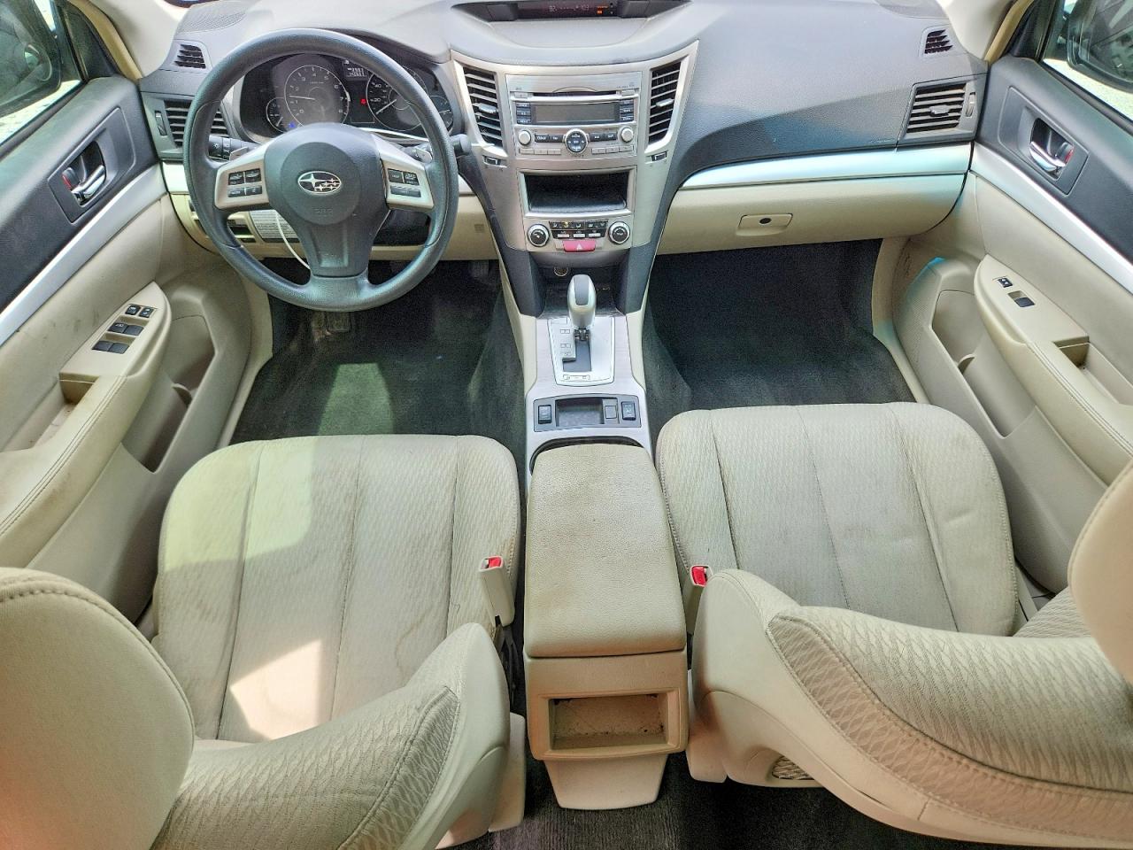 2012 Subaru Outback 2.5i Белый vin: 4S4BRCACXC3289539