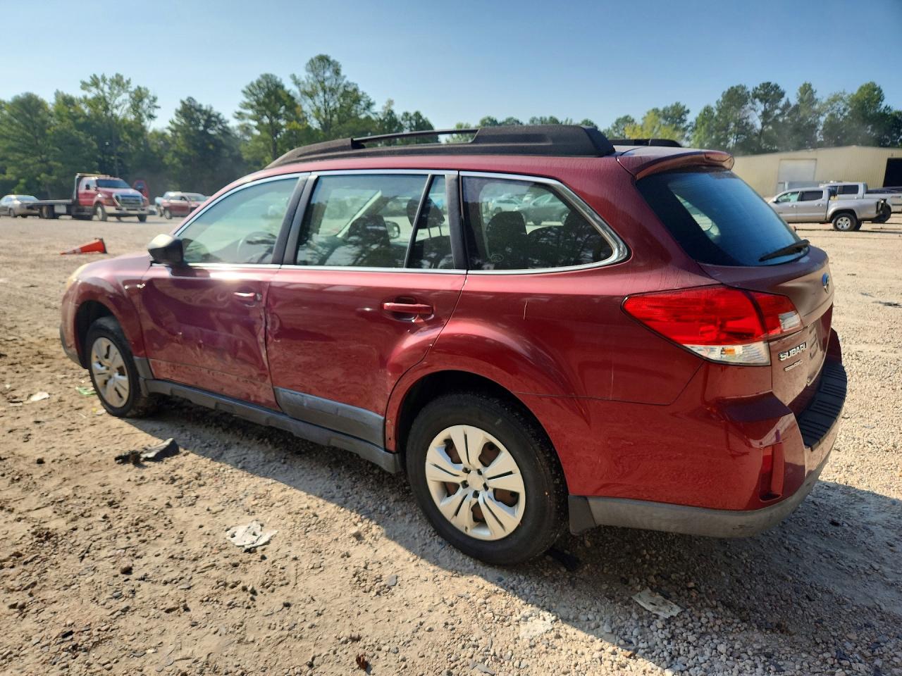 2013 Subaru Outback 2.5i Burgundy vin: 4S4BRCACXD3278350