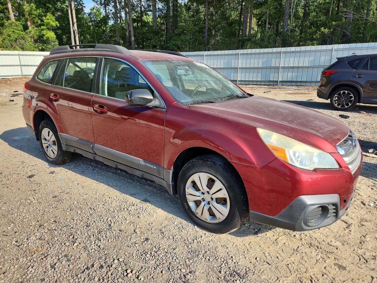 2013 Subaru Outback 2.5i Burgundy vin: 4S4BRCACXD3278350
