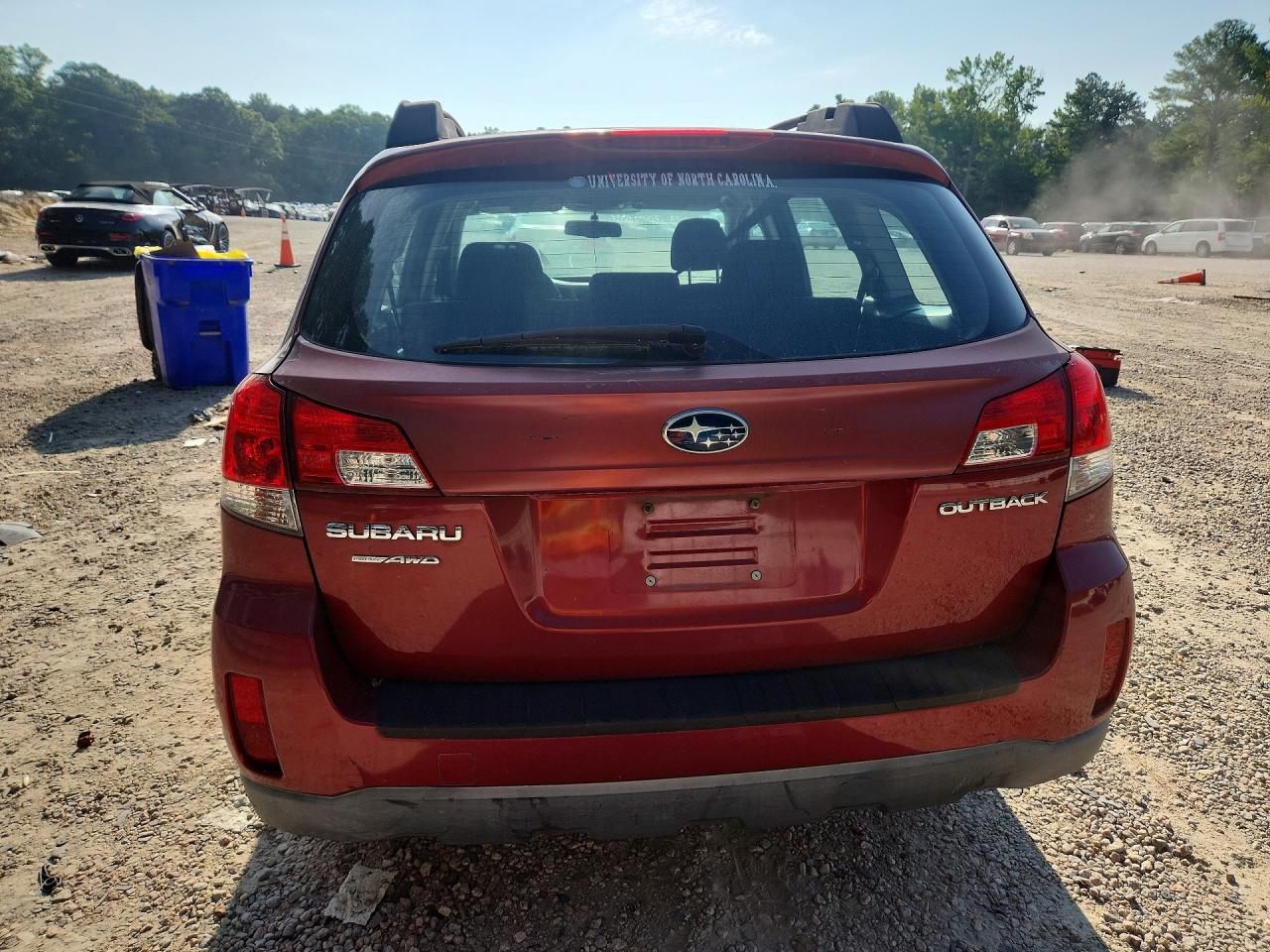 2013 Subaru Outback 2.5i Burgundy vin: 4S4BRCACXD3278350
