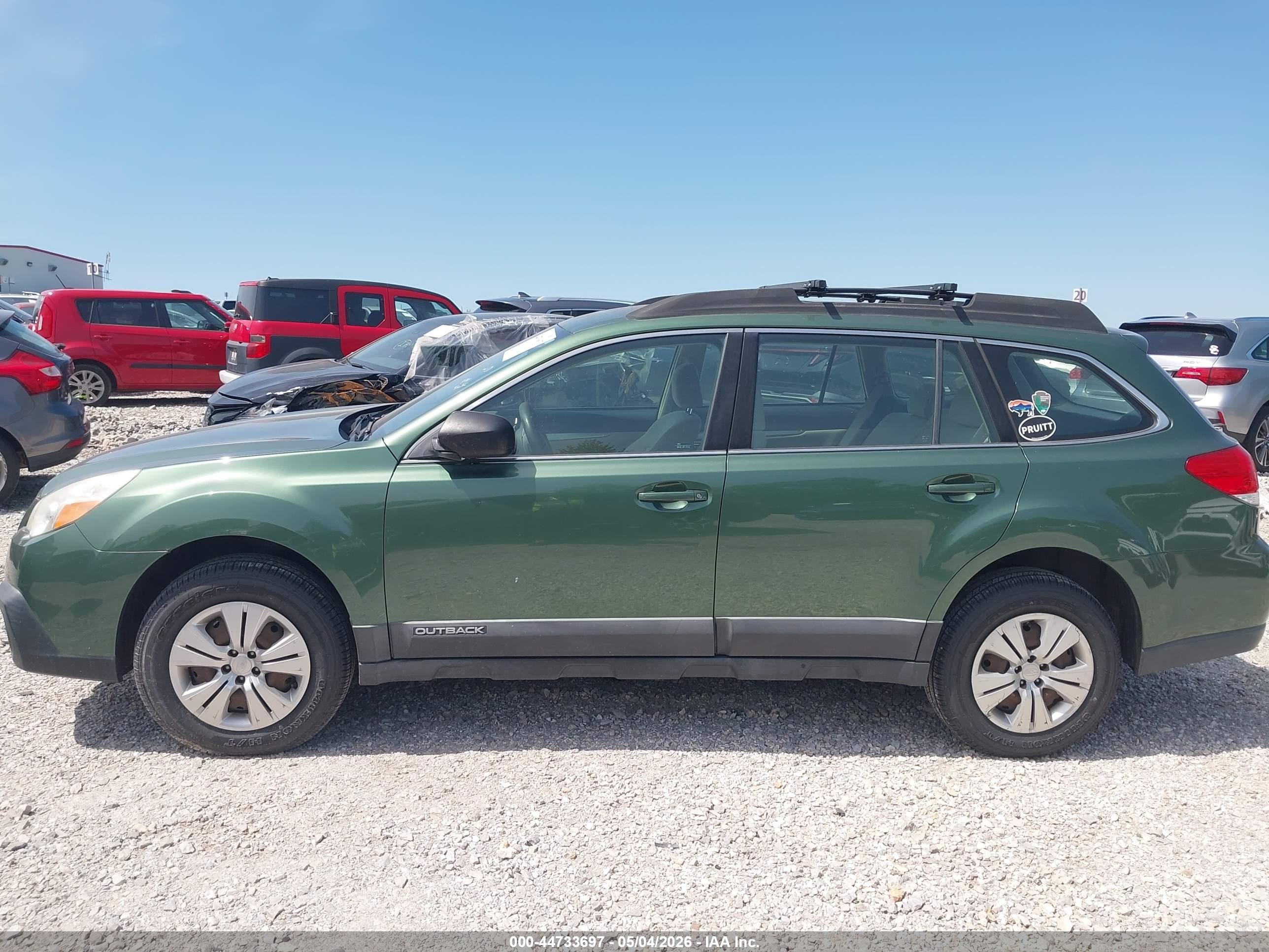 2013 Subaru Outback 2.5i Green vin: 4S4BRCACXD3313582