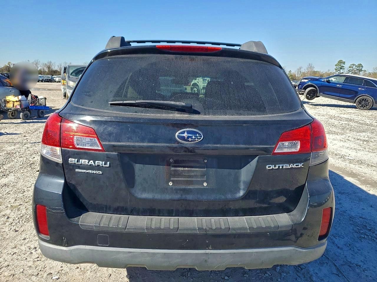 2011 Subaru Outback 2.5i Premium Black vin: 4S4BRCBC1B3312848