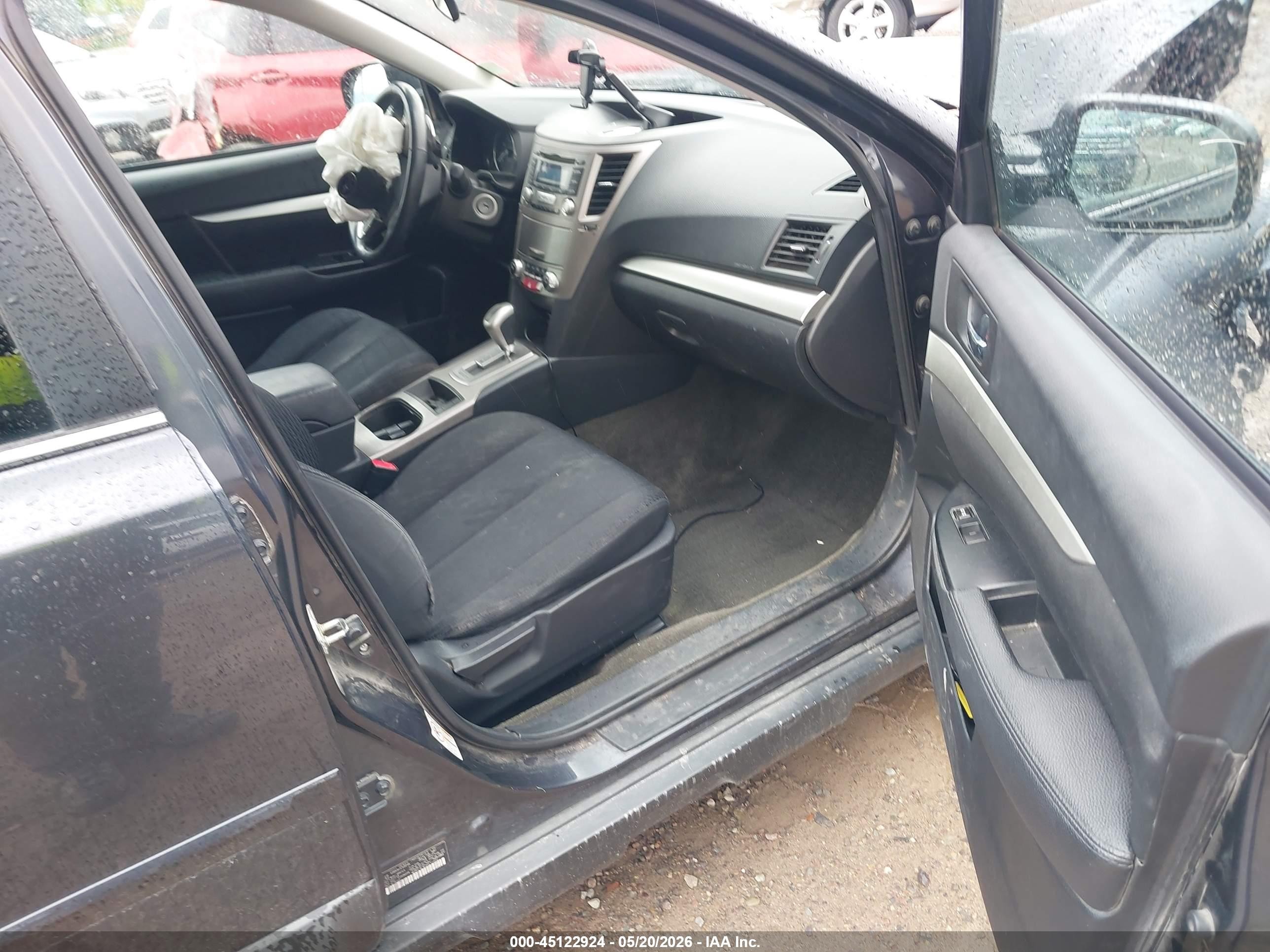 2012 Subaru Outback 2.5i Premium Gray vin: 4S4BRCBC2C3258168