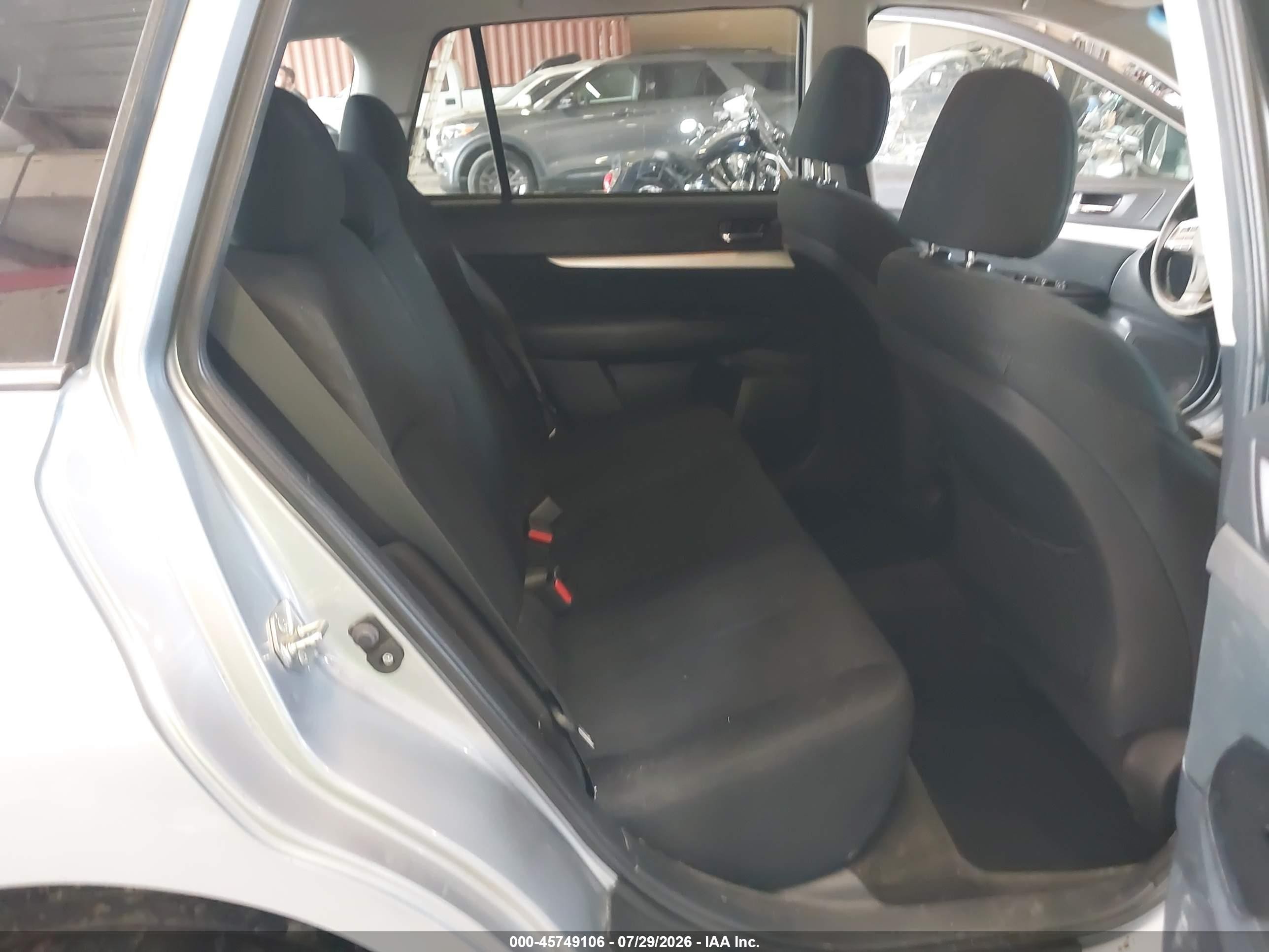 2013 Subaru Outback 2.5i Premium Gray vin: 4S4BRCBC5D3269232