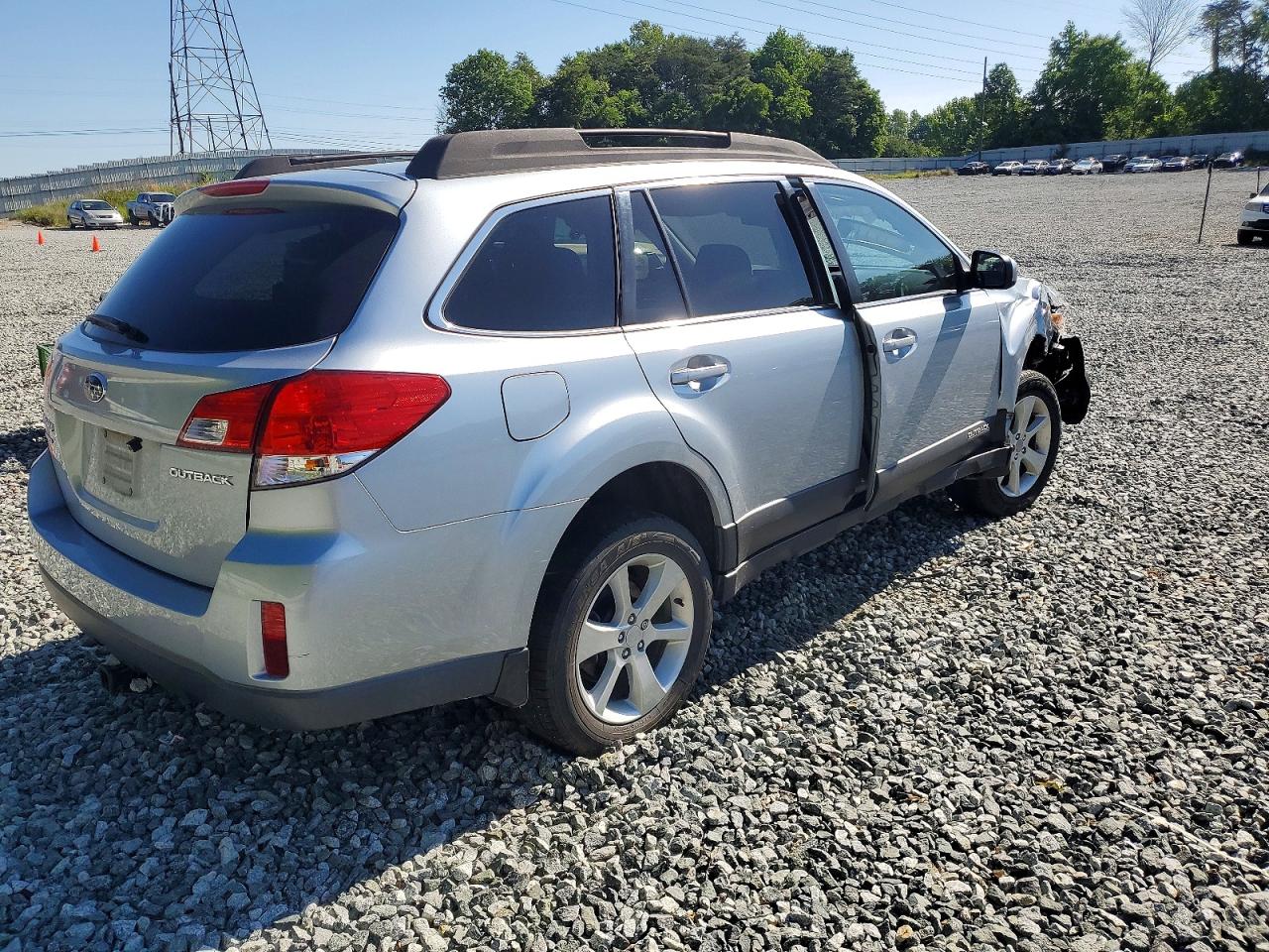 2013 Subaru Outback 2.5i Premium Silver vin: 4S4BRCBC8D3307598