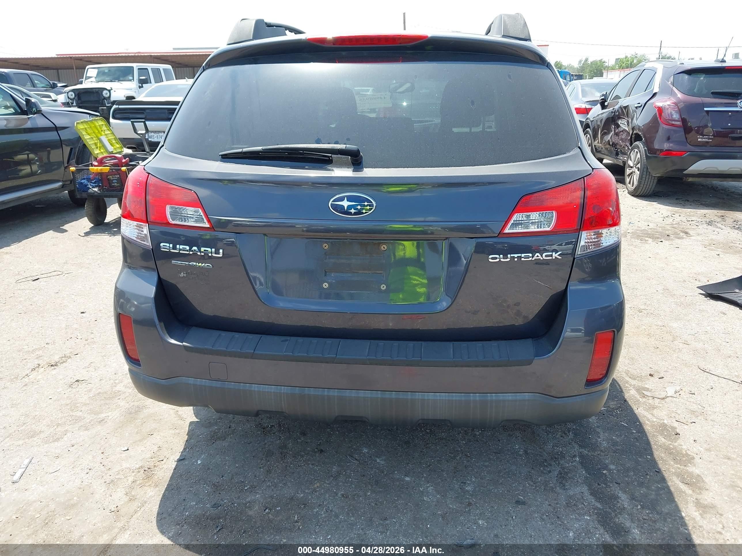 2011 Subaru Outback 2.5i Premium Gray vin: 4S4BRCCC0B3322236