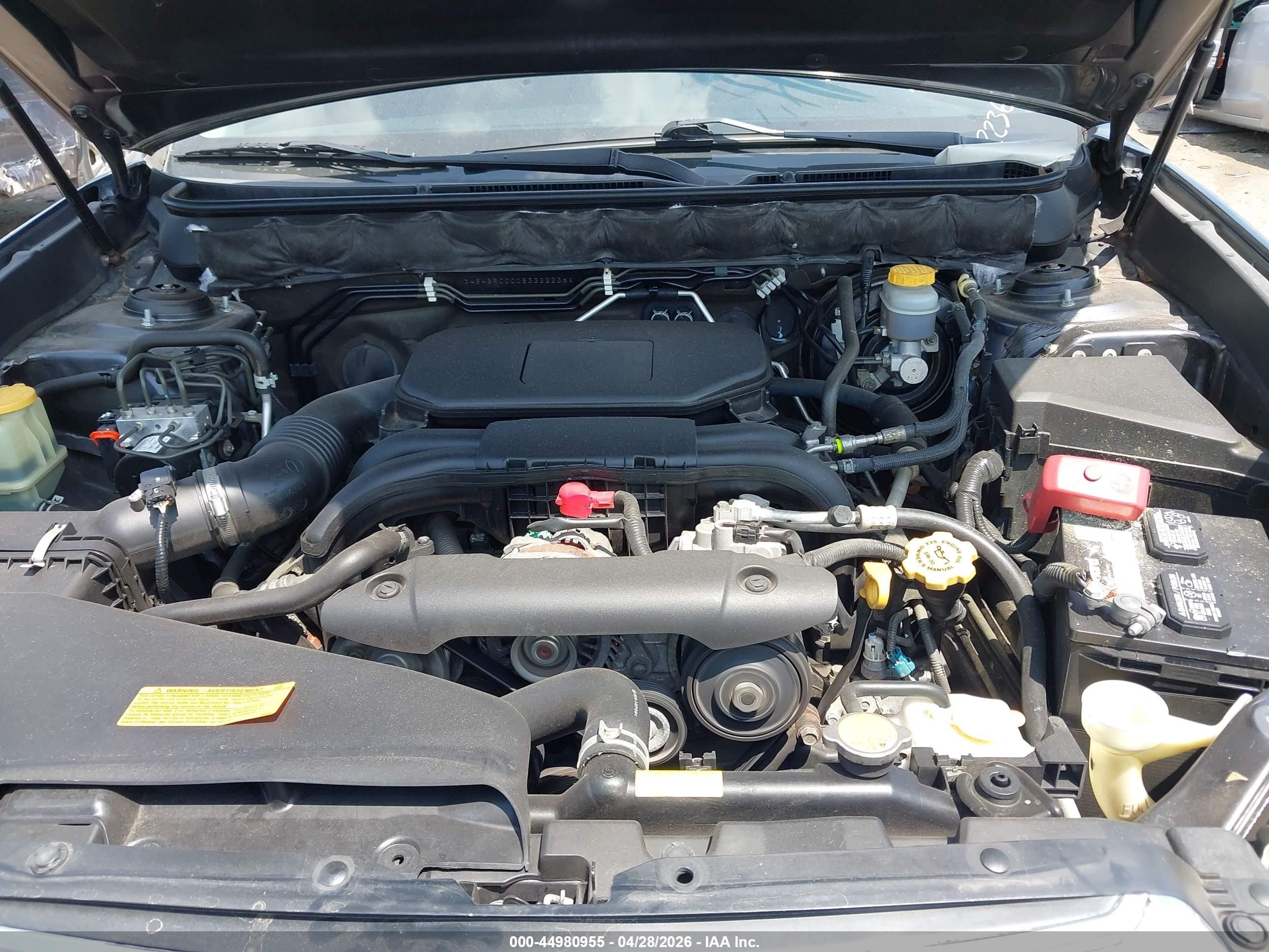 2011 Subaru Outback 2.5i Premium Gray vin: 4S4BRCCC0B3322236