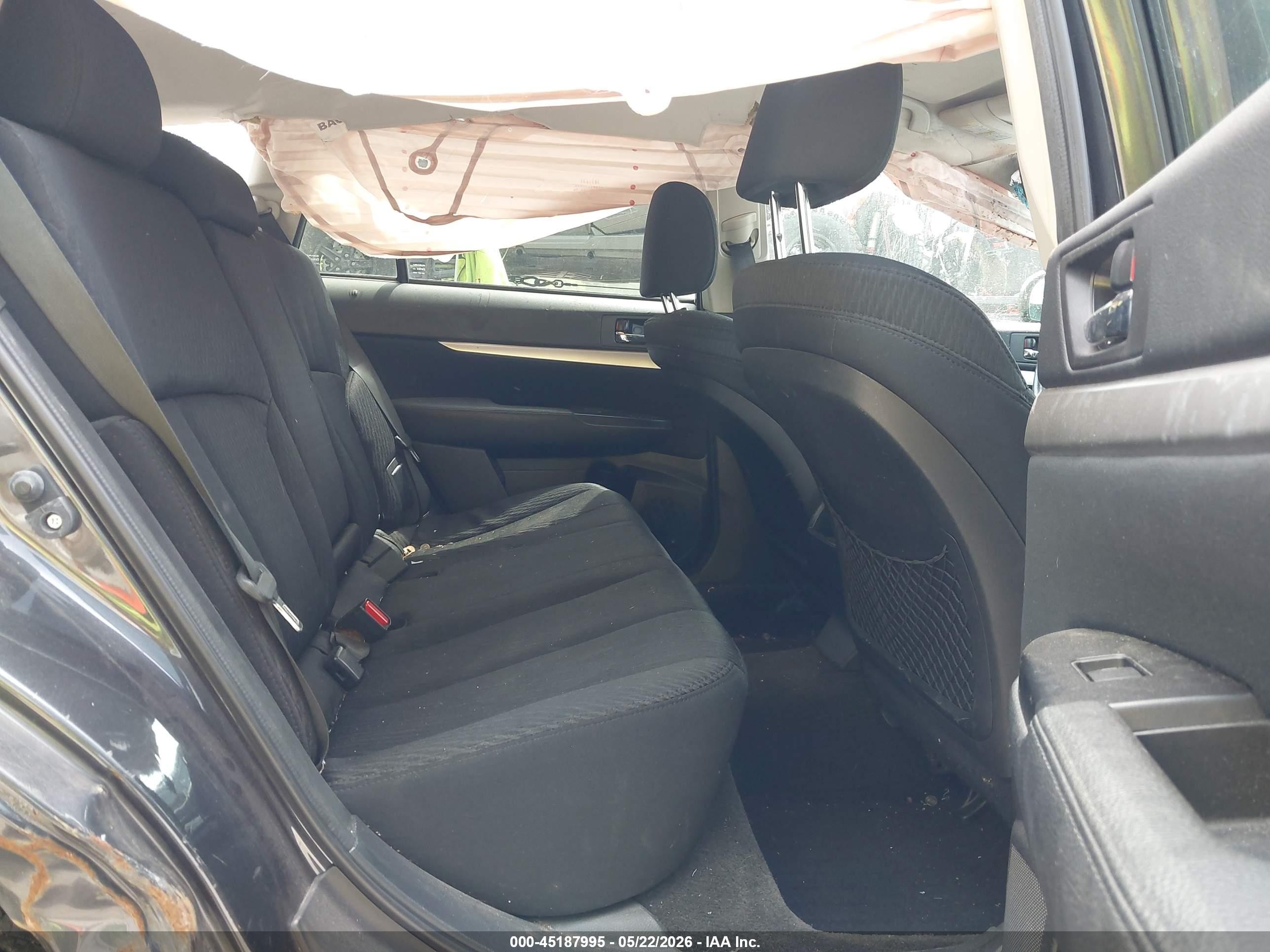 2012 Subaru Outback 2.5i Premium Gray vin: 4S4BRCCC0C3214393