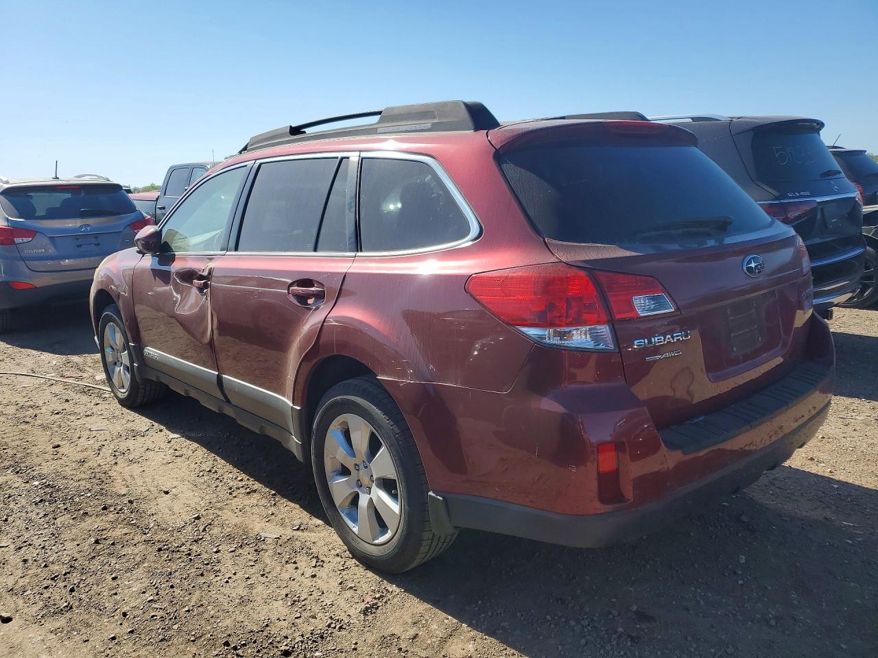 2012 Subaru Outback 2.5i Premium Maroon vin: 4S4BRCCC0C3283522